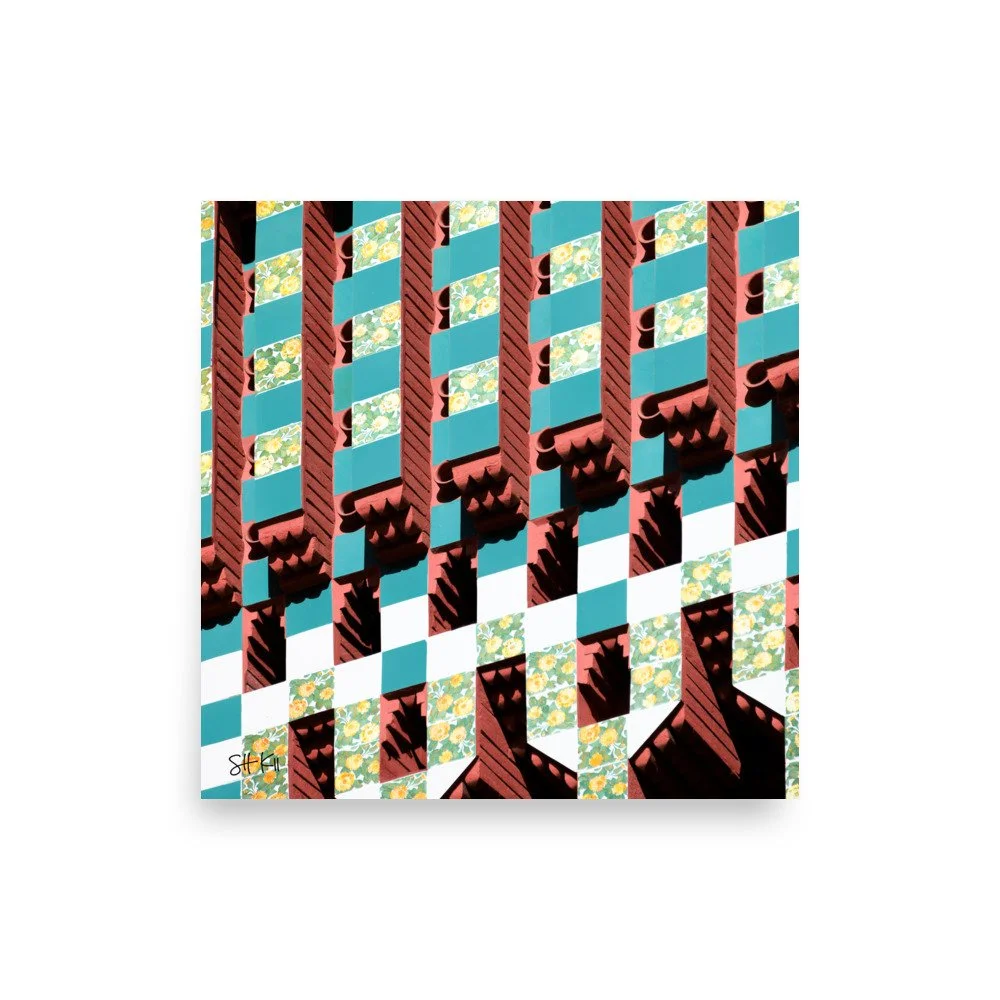 Casa Vicens 03 fine art photography print, unframed, multiple sizes