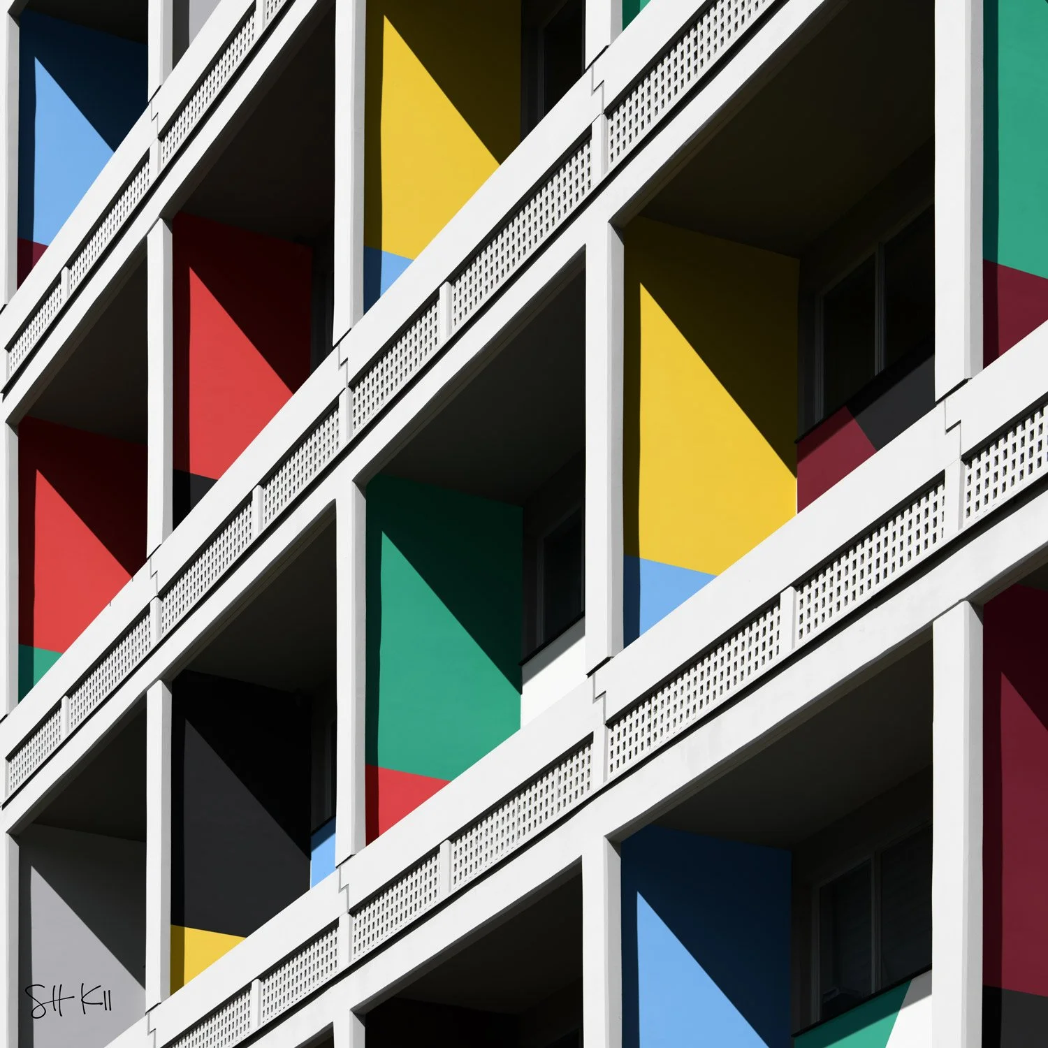 Corbusierhaus Berlin 03 Photography Print