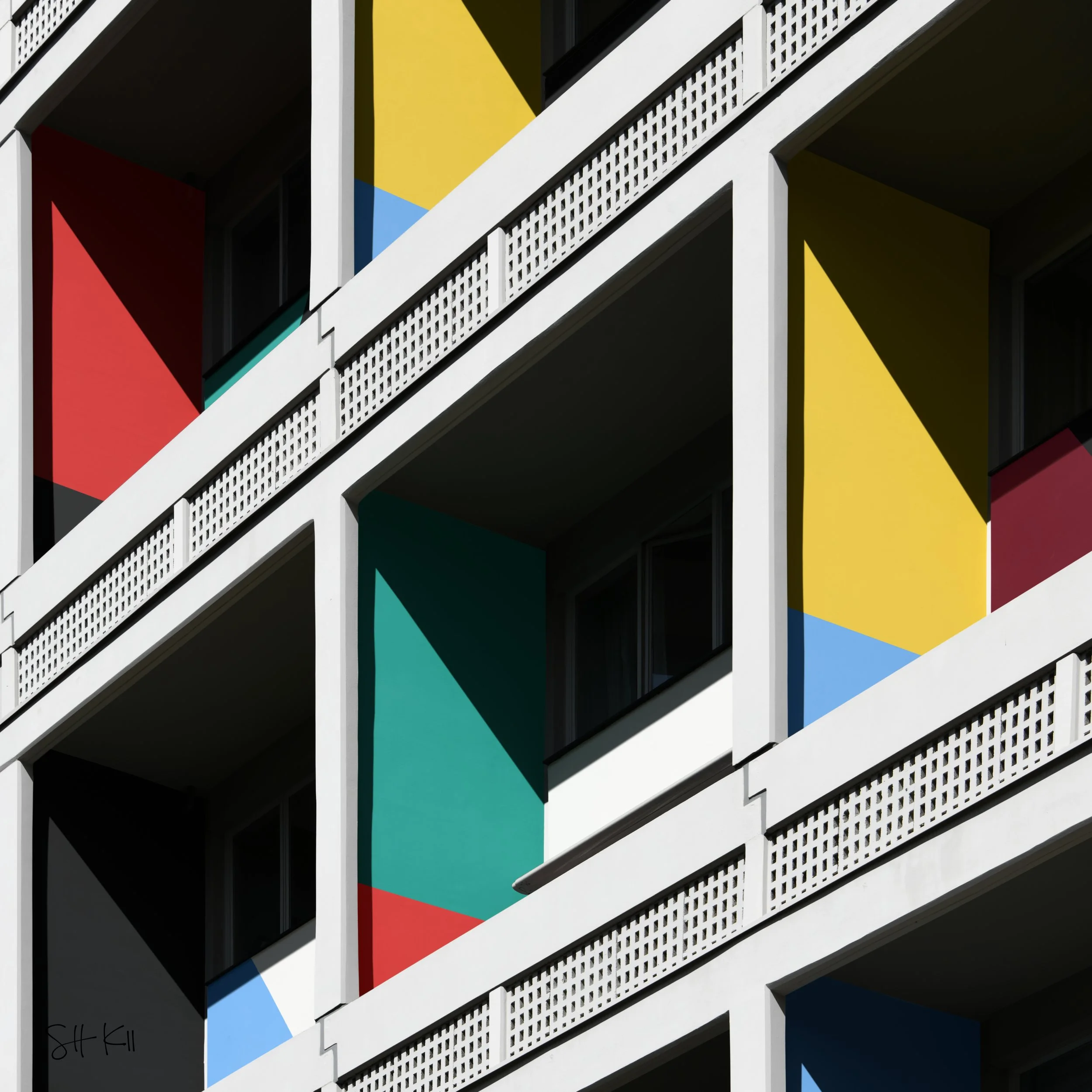 Corbusierhaus Berlin 13 Photography Print