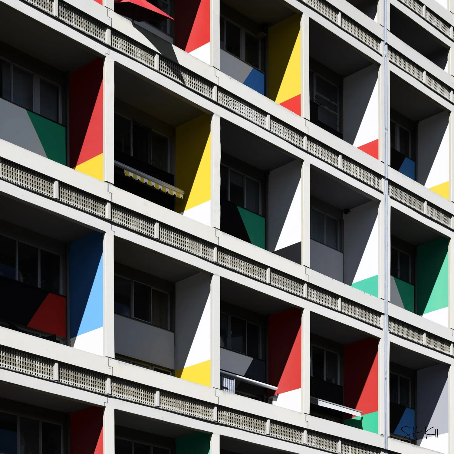 Corbusierhaus Berlin 01 Photography Print