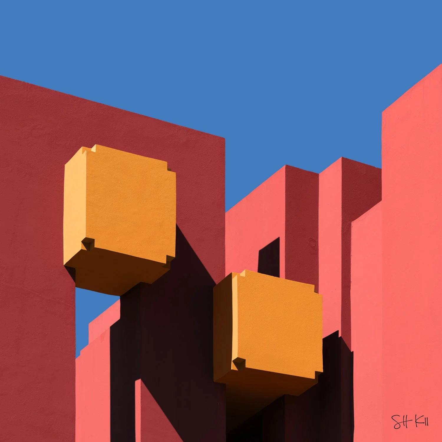 Muralla Roja 19 Photography Print