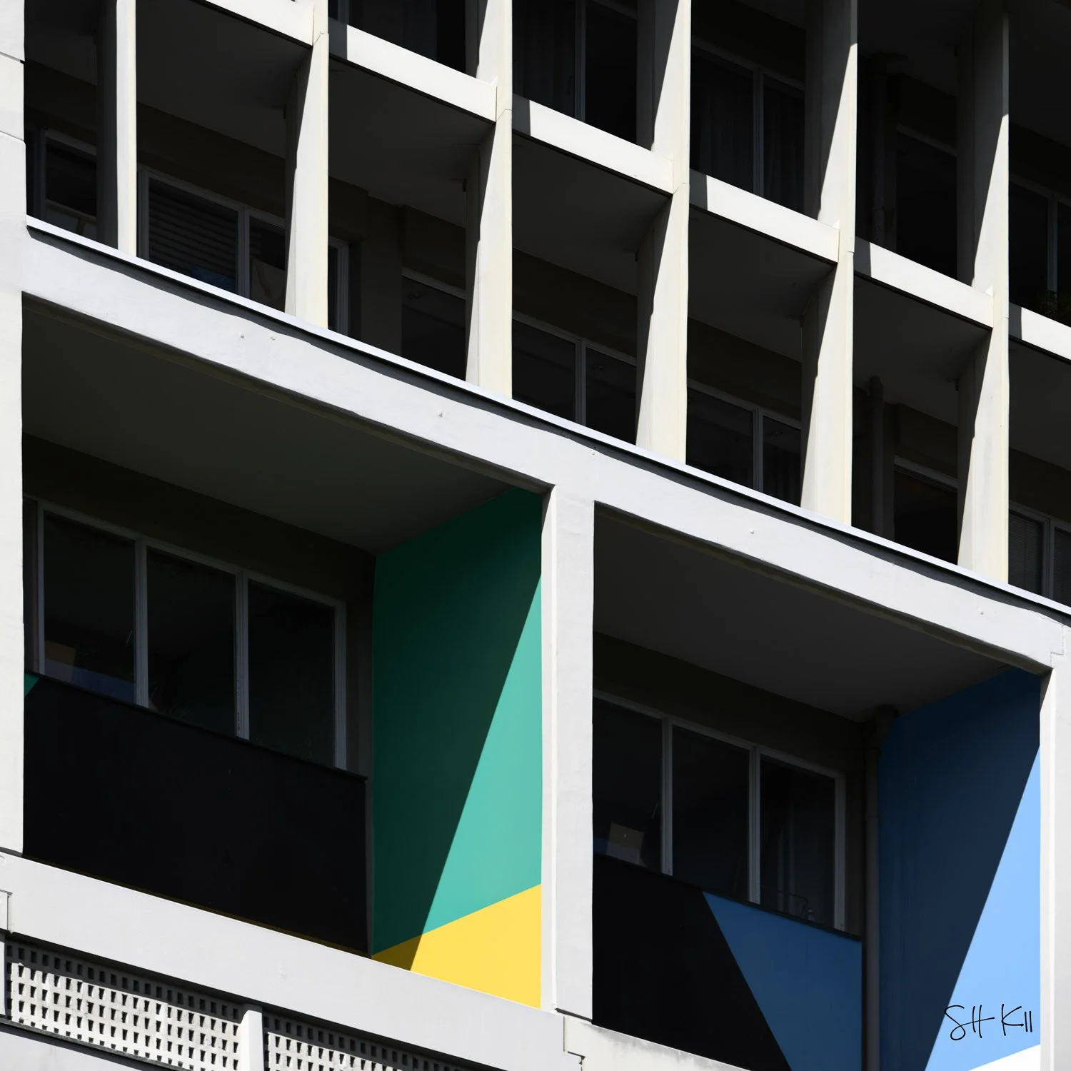 Corbusierhaus Berlin 15 Photography Print