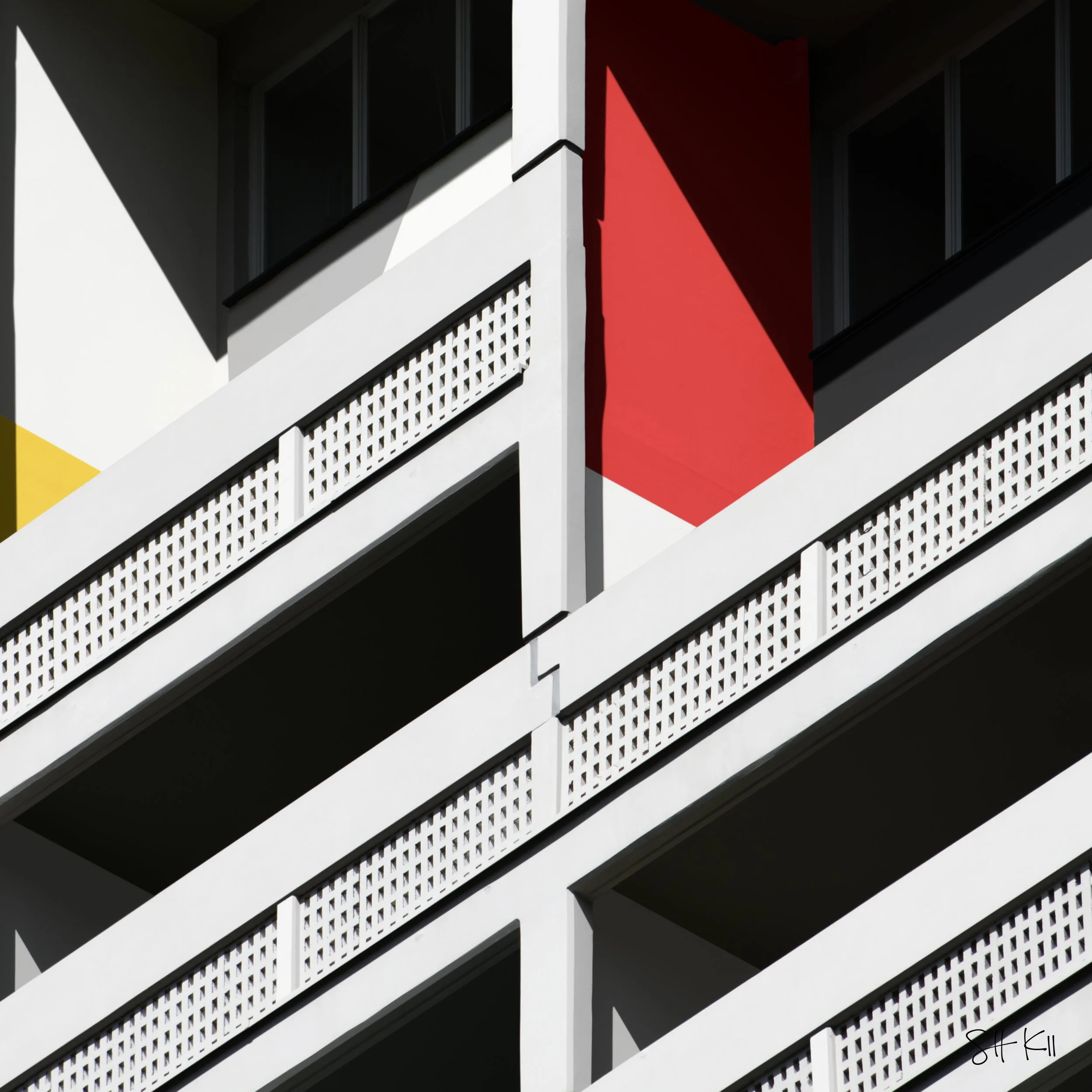 Corbusierhaus Berlin 12 Photography Print