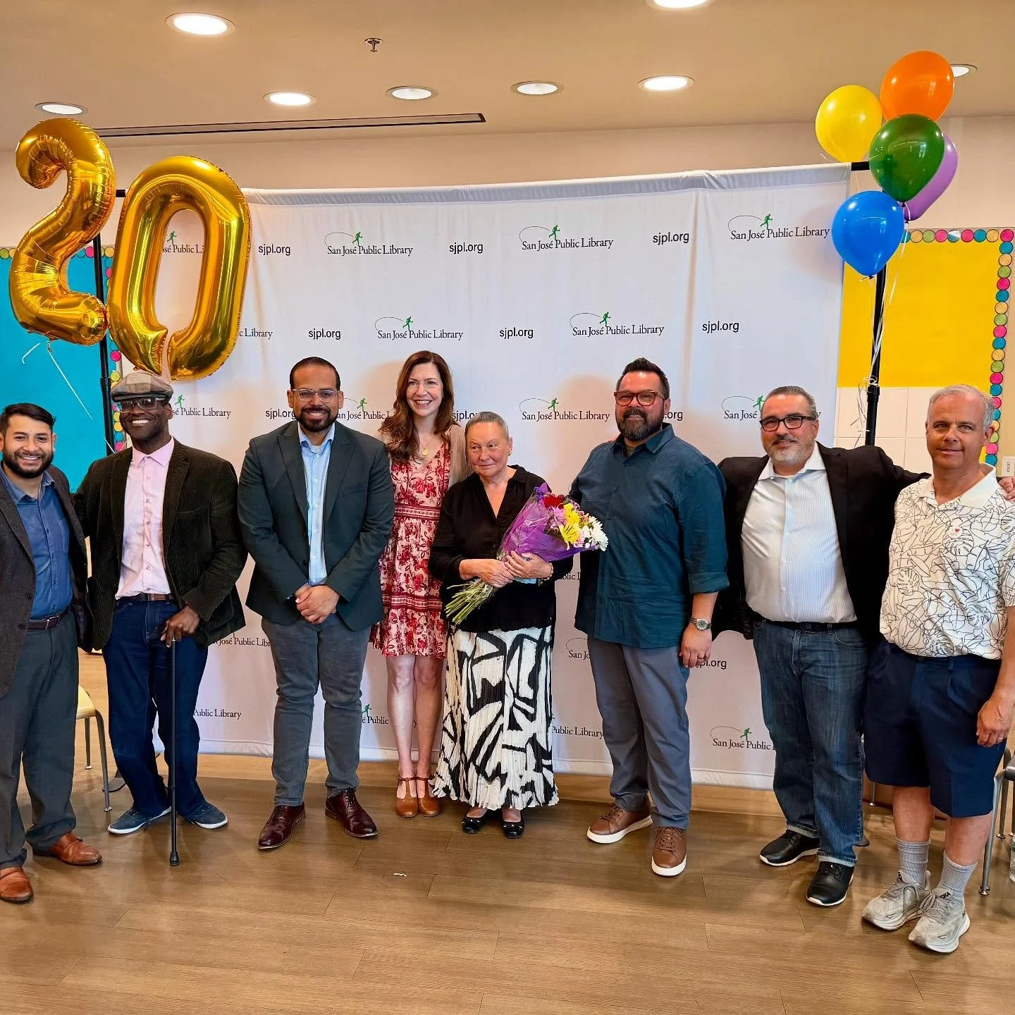 We&rsquo;re here to celebrate the anniversary of the Alum Rock Library 20 years after I helped cut the ribbon. As chair of the library commission at the time we were excited to honor Dr. Roberto Cruz as the library namesake. It&rsquo;s great to be ba