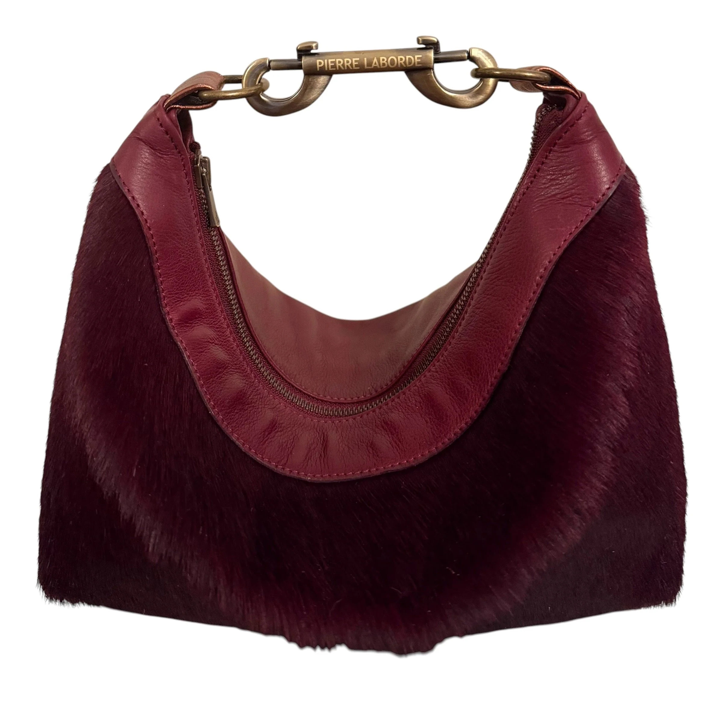 Pacha / Burgundy Cowhide / Burgundy  Leather Hide