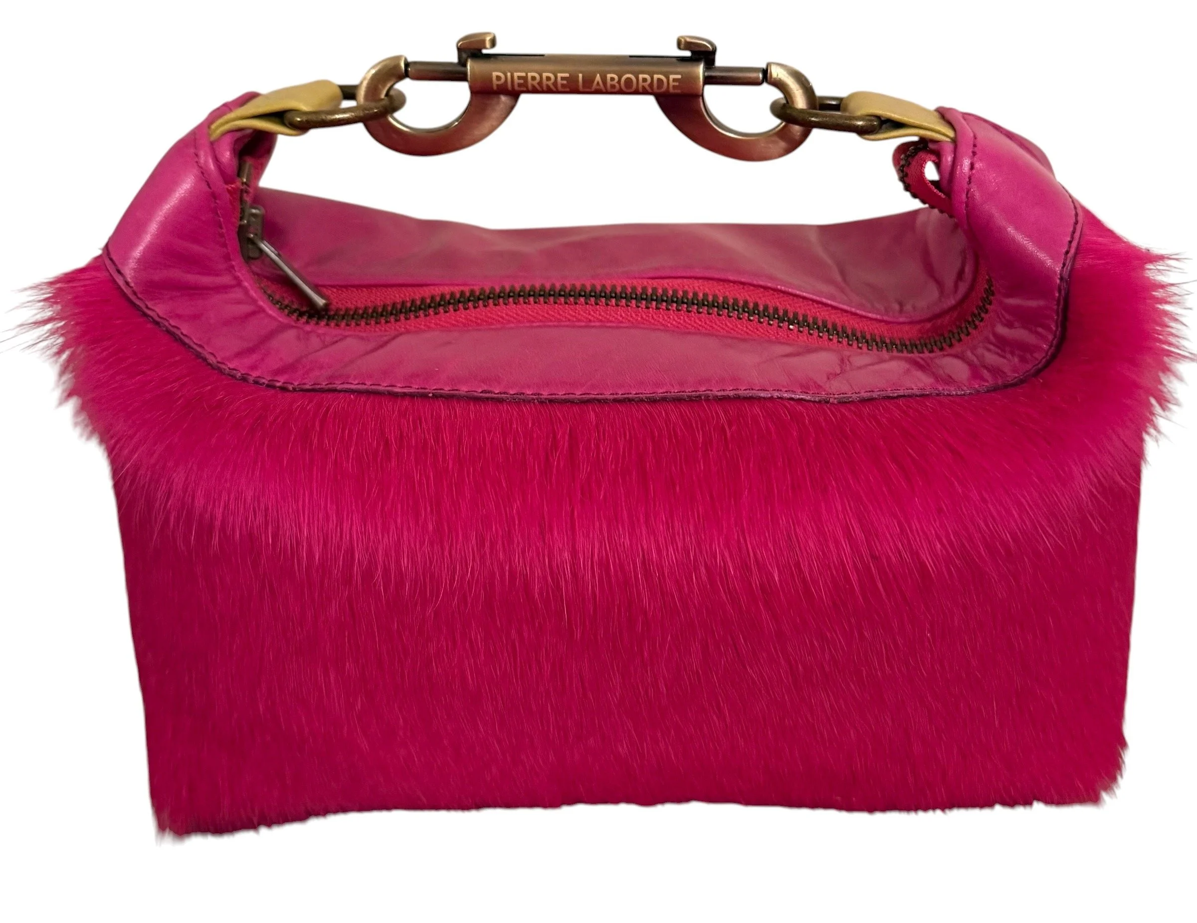 Aurelia /Short Hair Pink Cowhide/ Soft Pink Leather Hide