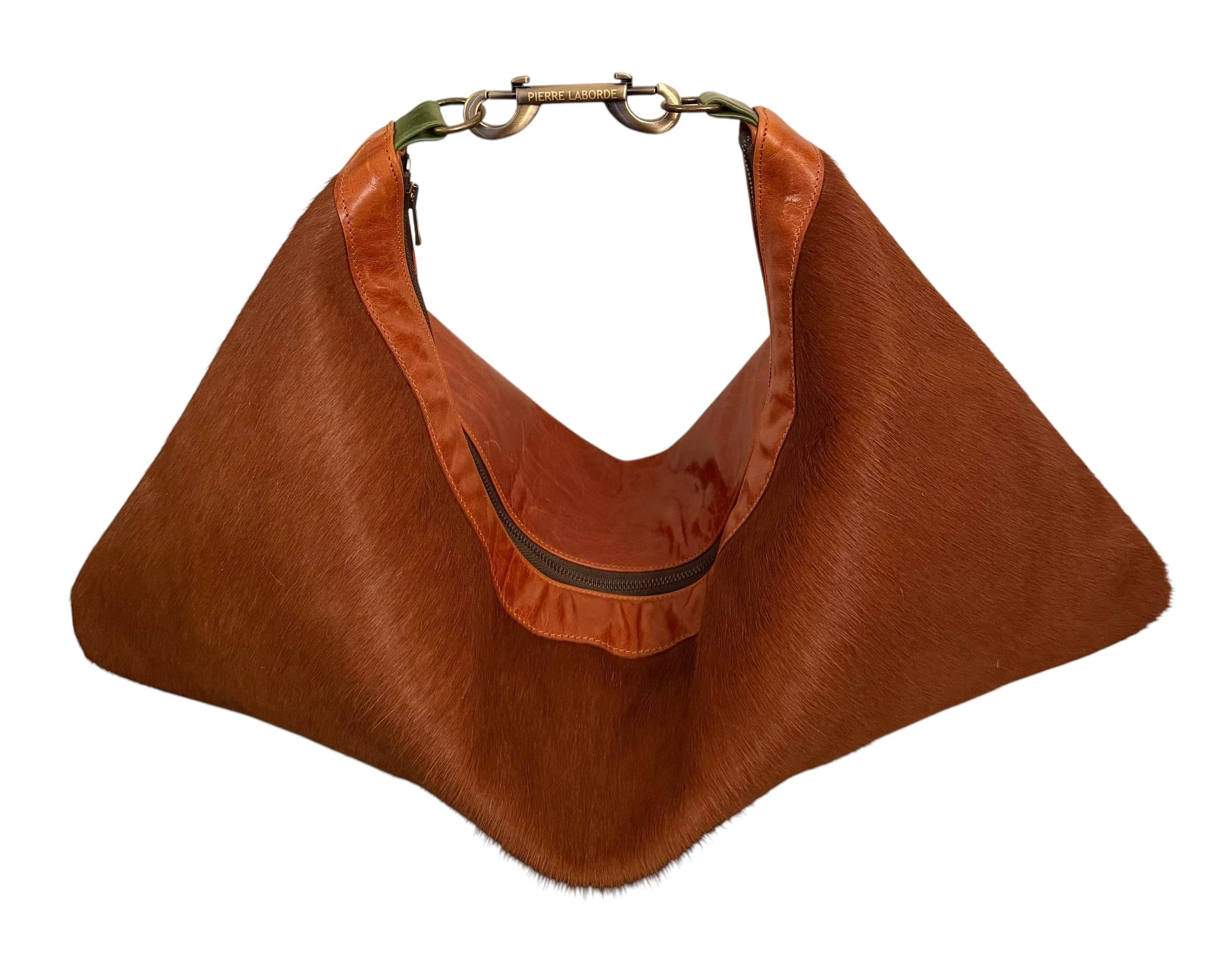 Landi / Short Hair Tan Brazilian Cowhide / Soft Tan Leather Hide