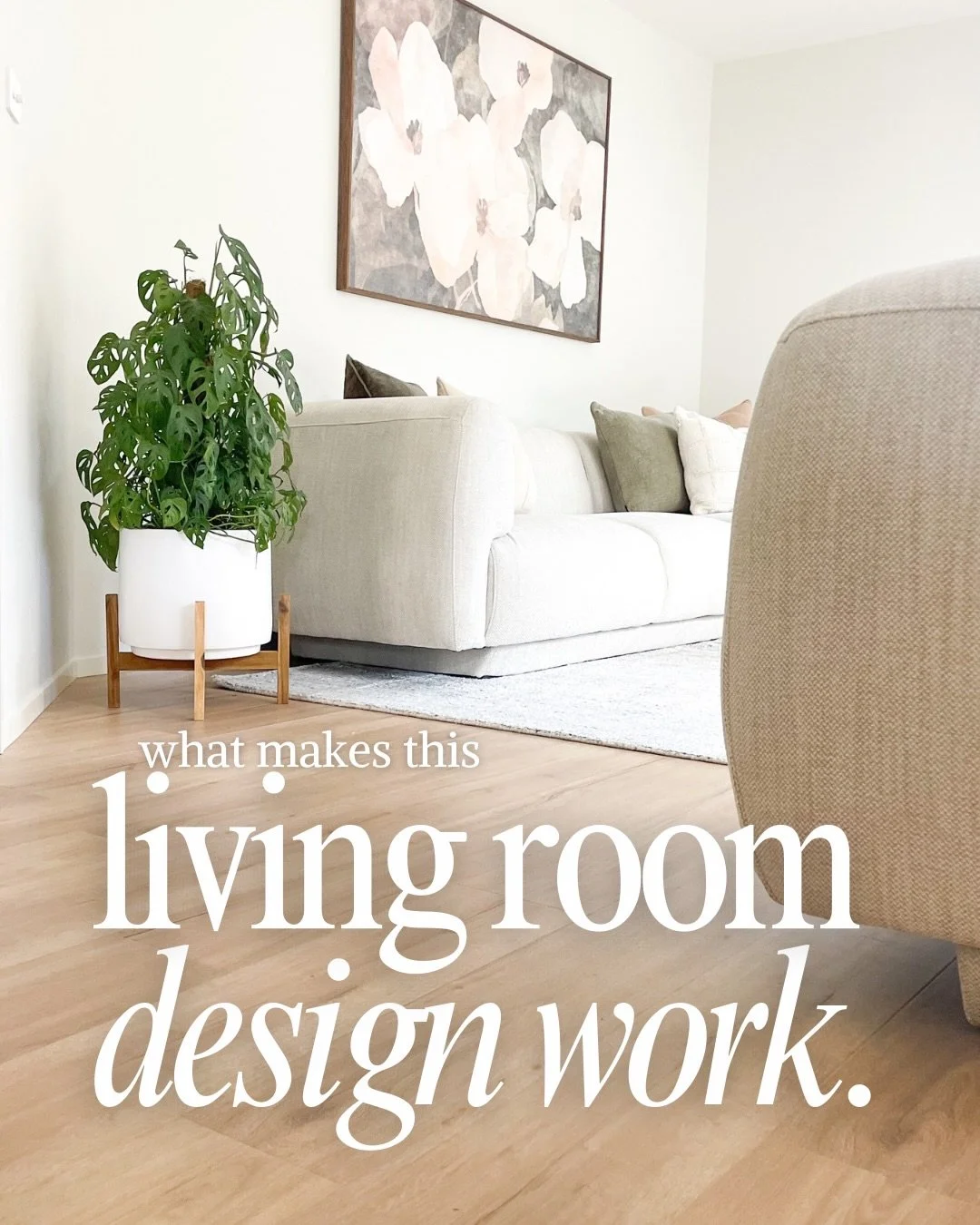 What made this Auckland living room work wasn&rsquo;t one statement piece. 👇 

It was the order in which decisions were made.

We started with the floor layout and how the space needed to function day to day, not just within the living room, but in 