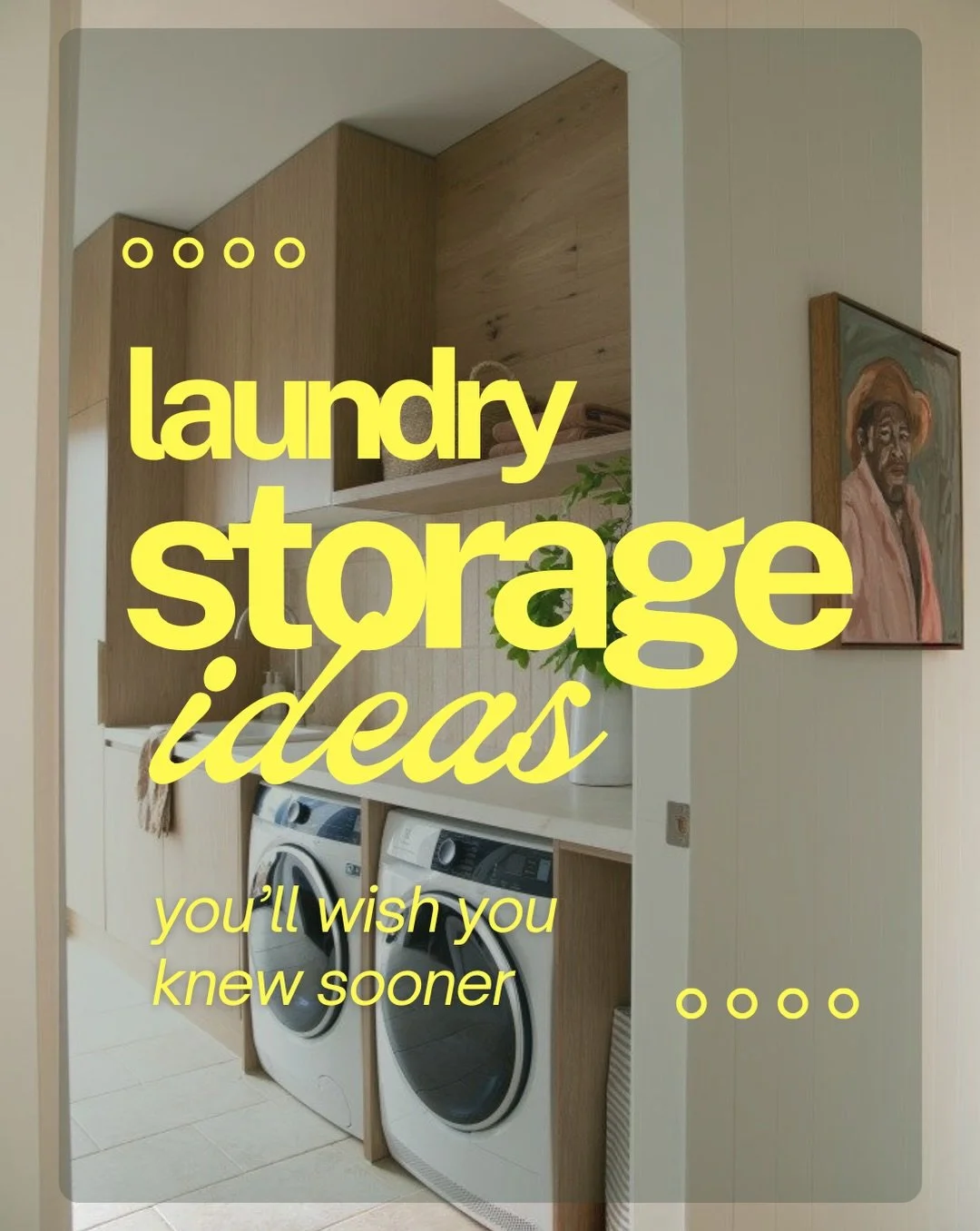 The best laundry rooms aren&rsquo;t always the biggest.

They&rsquo;re the ones that make every centimetre work harder.

Save this post for your next renovation or home refresh, and follow @designandstyletolove for practical interior design ideas tha