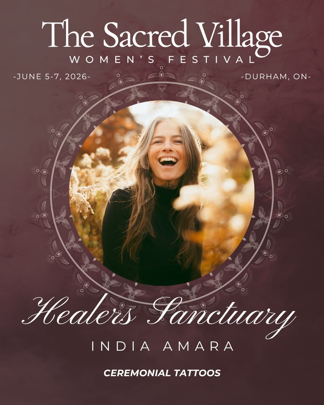 ✨ Meet @indiaamara

India Amara is a ceremonial tattoo artist, a devoted student of The Mystery and The Beauty Way, and a bright-hearted daughter of Nature. India weaves the threads of her multifaceted practices together to offer an intentional, sacr