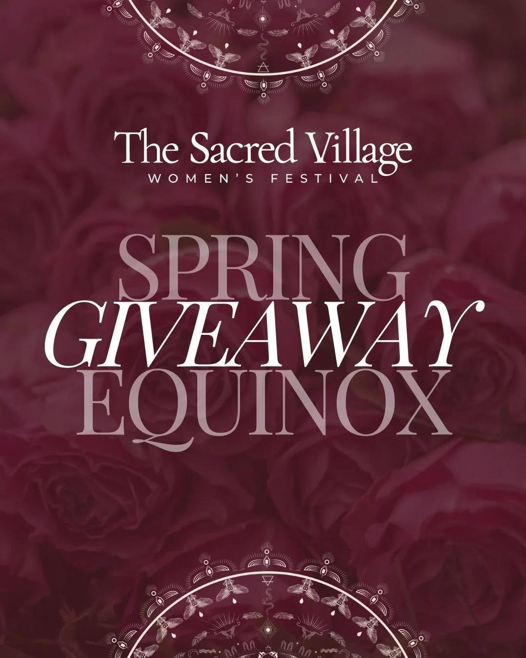 Winner has been drawn &amp; giveaway closed!

GI V E A W A Y

🌹 blooming full festival gift bundle 🌹

One lucky woman will receive FULL festival admission, early arrival, parking pass, a sauna pass AND&hellip;

Incredible gifts to elevate your fest