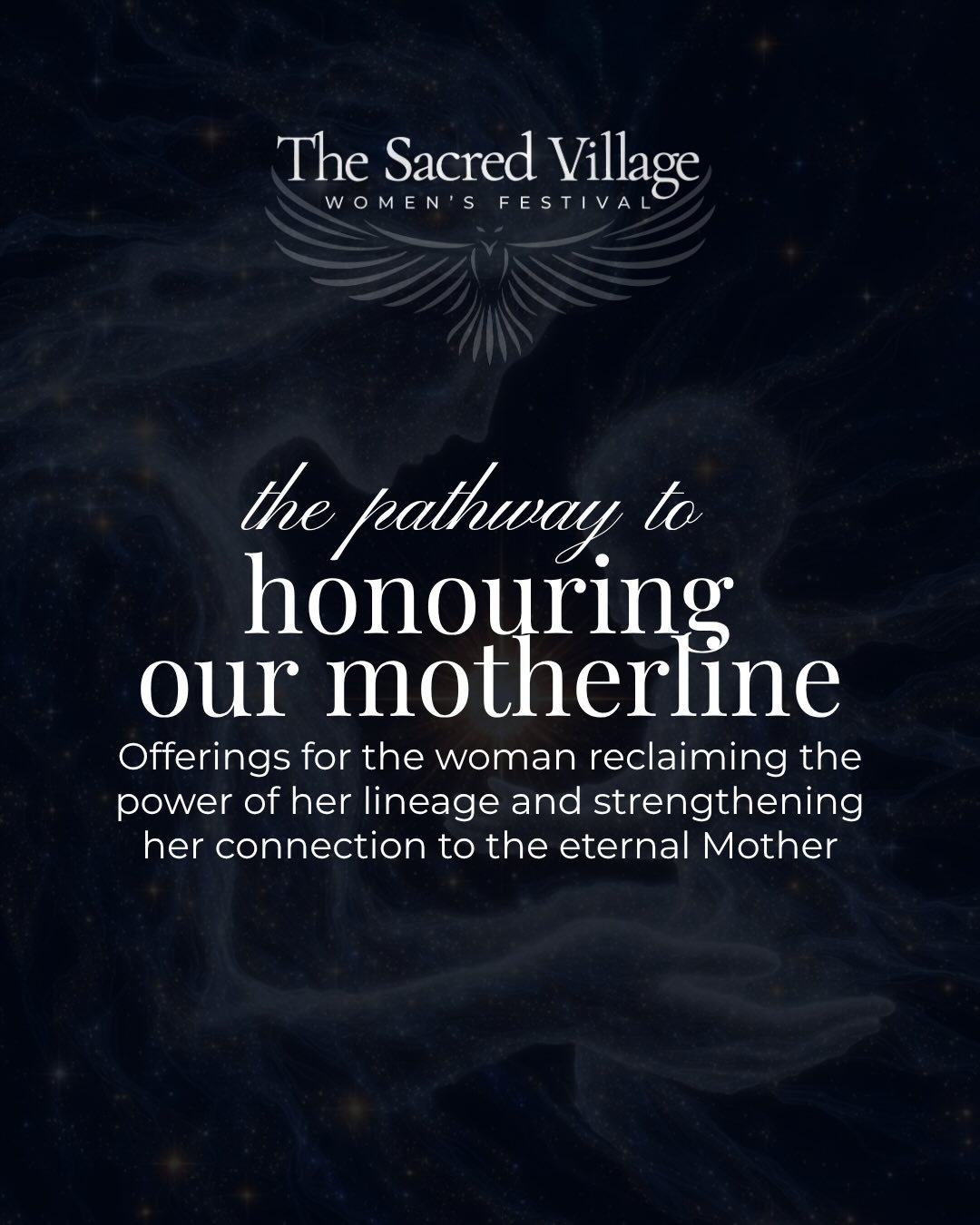 A curated collection of ceremonies, rituals, and guided experiences for the woman who is reclaiming the power of her lineage and strengthening her connection to the Eternal Mother. 💠

The Red Tent offerings are intimate and require pre-registration.