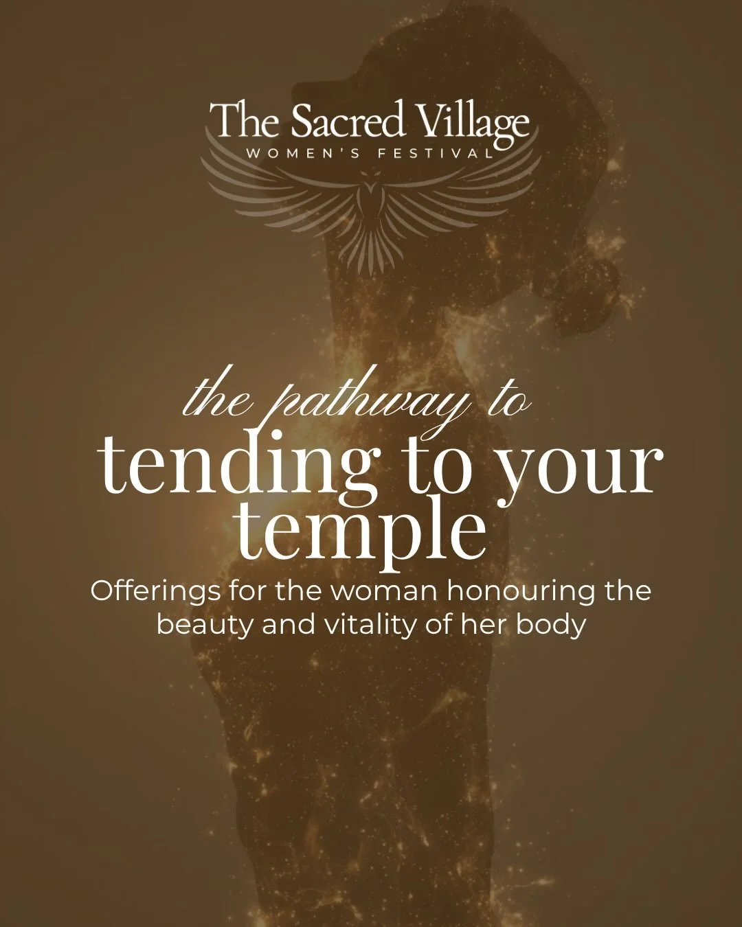 Tend your temple at Sacred Village 🏛️⛲️🌹

These experiences in the Red Tent &amp; Healers Sanctuary offer a diverse range of energy work, bodywork, hands on care, and luscious adornments for you to love up on your beautiful temple body. &hearts;️

