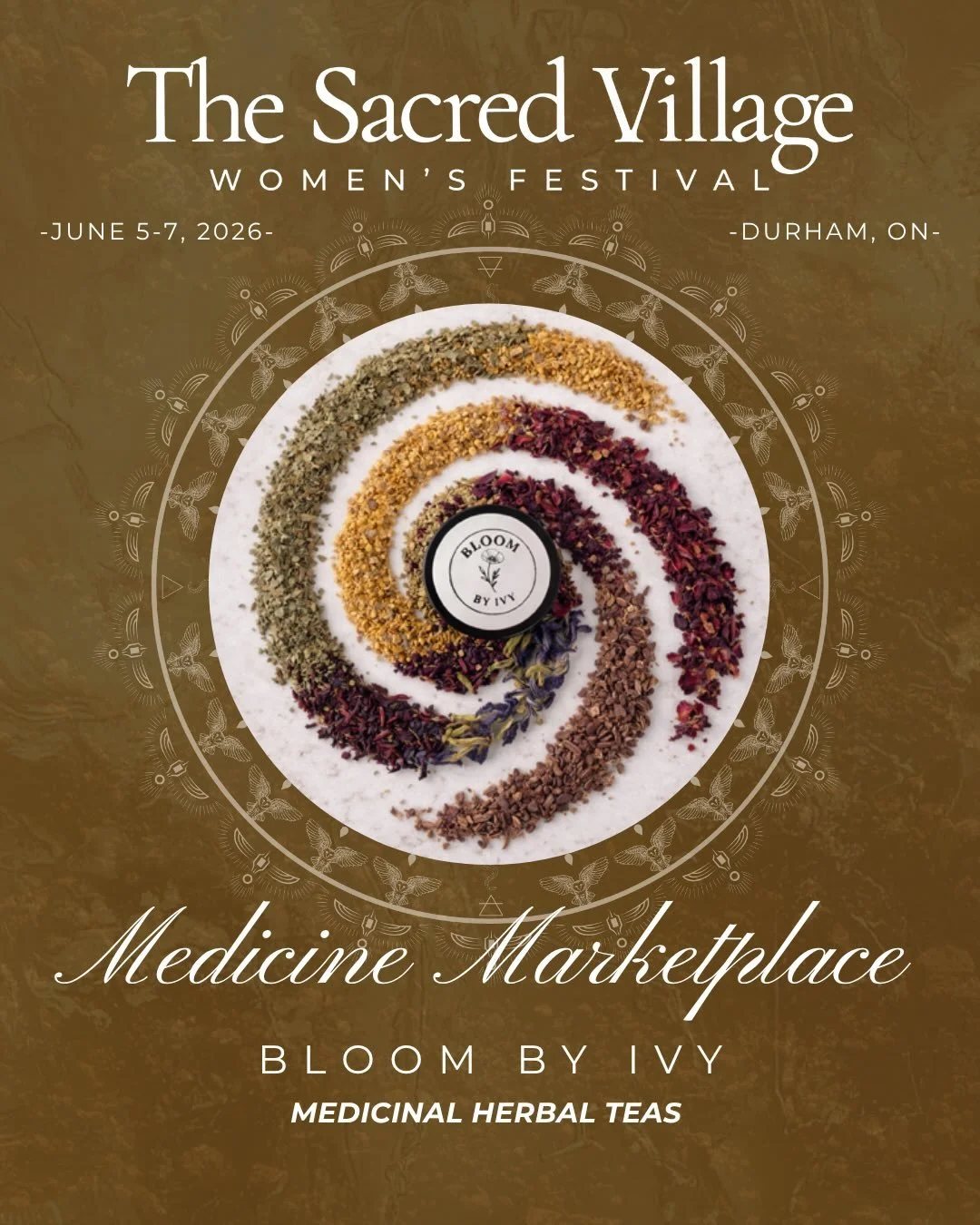 ✨ Meet @bloom_by_ivy 

Bloom by Ivy is a small batch medicinal herbal tea brand in Dorchester Ontario  rooted in ritual, nourishment, and plant wisdom. Founded by student herbalist Lindsay Tracey, each blend is thoughtfully crafted using organic, eth