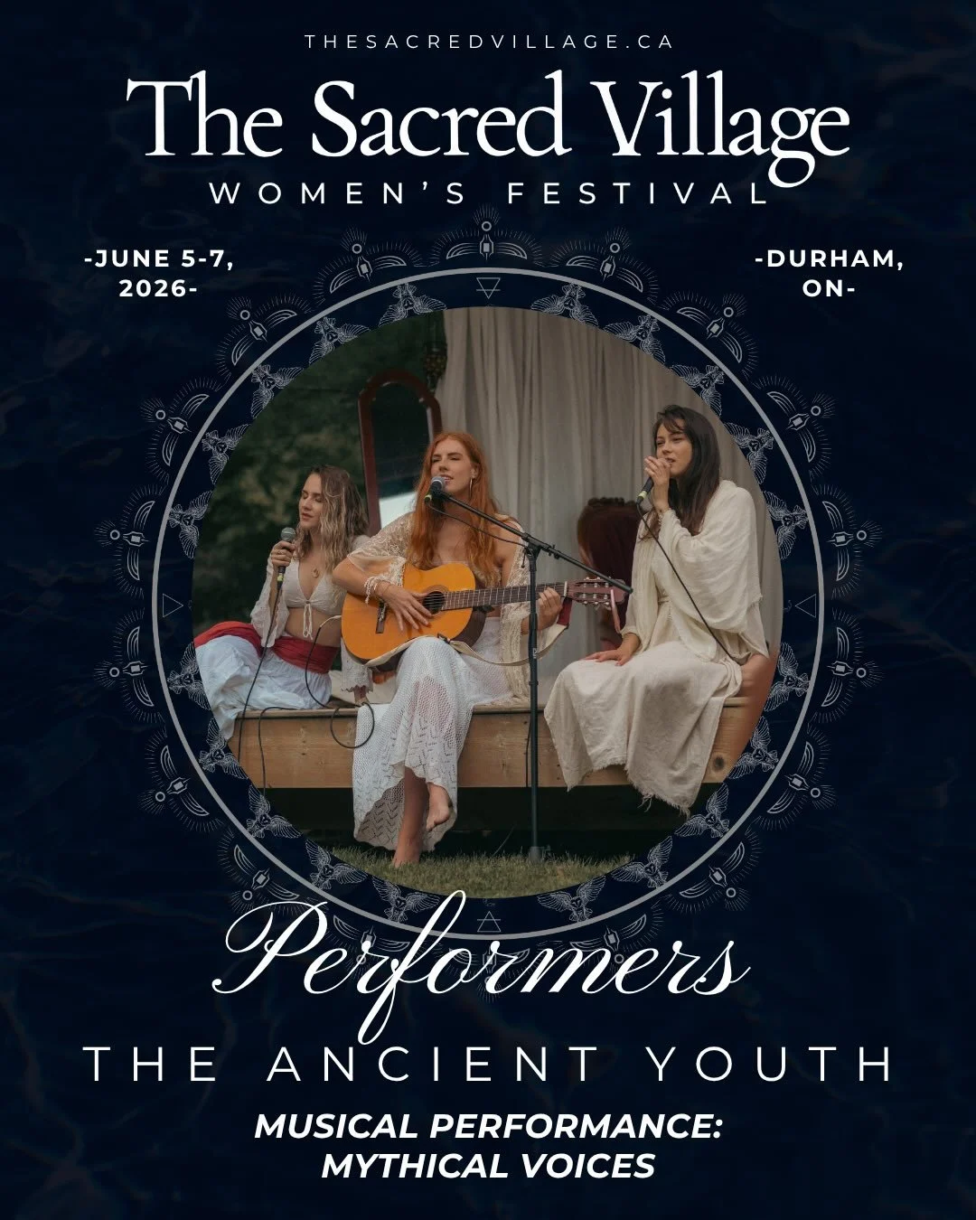 ✨ Meet @the.ancient.youth 

The Ancient Youth is a musical sisterhood of three women, @lorelei_official_ , @leah.the.earthwalker and @katrina.anastasia 

Weaving harmony-rich acoustic, ethereal &amp; cinematic soundscapes inspired by ancestral wisdom
