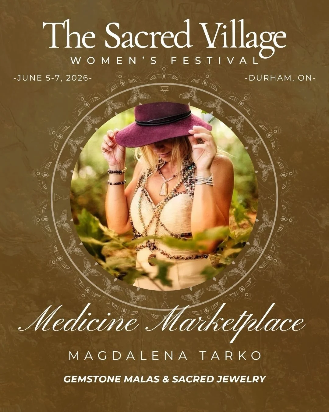 ✨Meet Magdalena Tarko @divine_intentions 

Magdalena Tarko is an off-grid artist and Ayurvedic Yoga Specialist who creates gemstone Malas and sacred jewelry inspired by the elements of nature. Rooted in reciprocity and integrity, her work blends intu