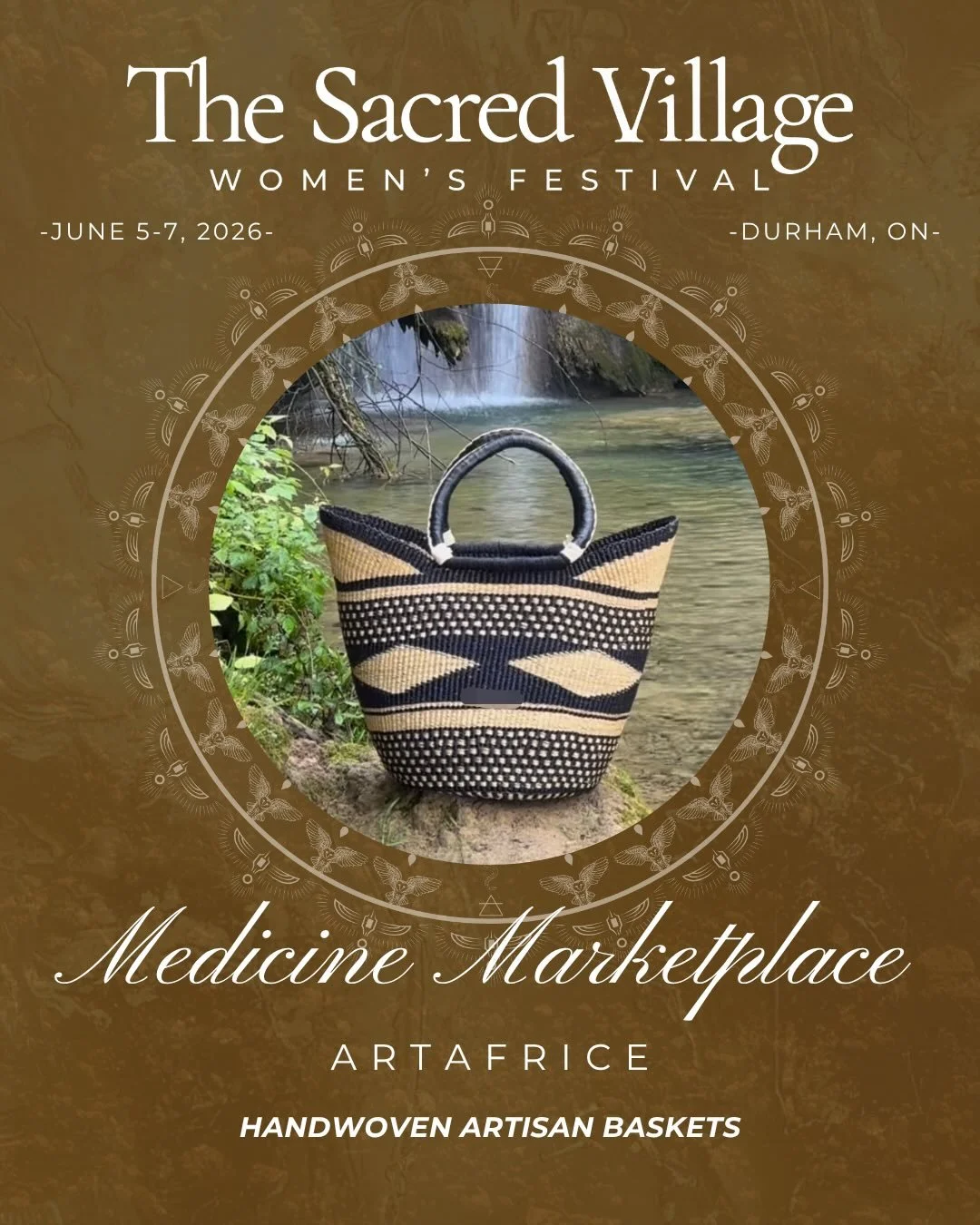 ✨ Meet @artafrice 

These baskets are more than woven fibers. They carry hands, history, and heartbeat.

Each basket is handmade in Ghana by skilled artisans whose wisdom is passed from generation to generation. When you hold one,  you will feel pati