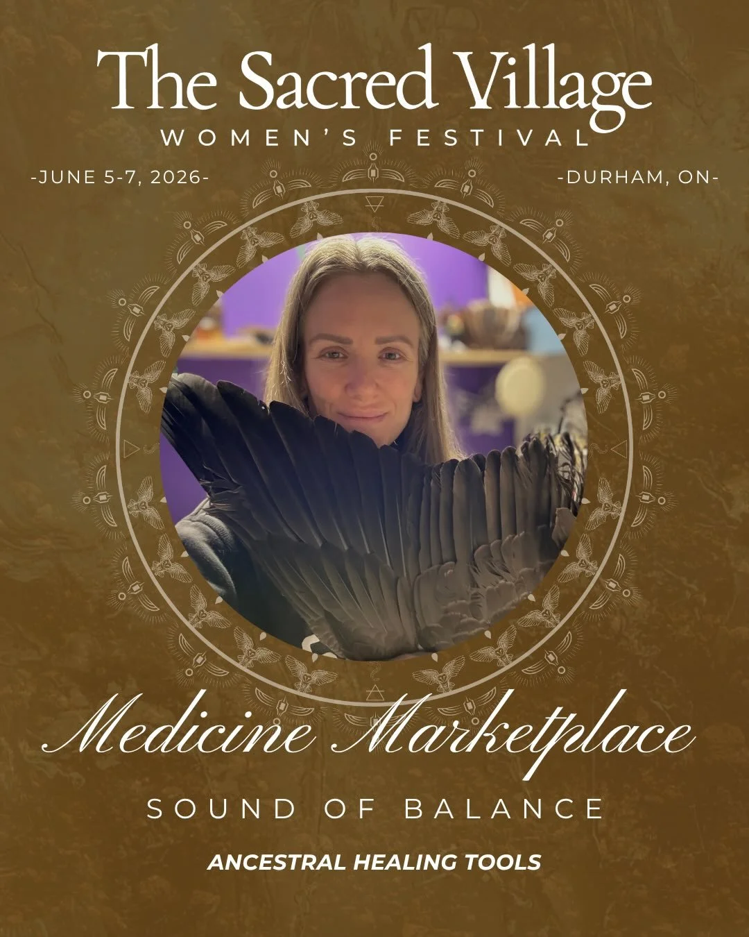 ✨ Meet @thesoundofbalance 

Bri is a ceremonial artist and medicine woman who creates ritual tools in deep relationship with the land, the animals, and Spirit. Each piece she offers is made with prayer, intention, and reverence for the lives that hav