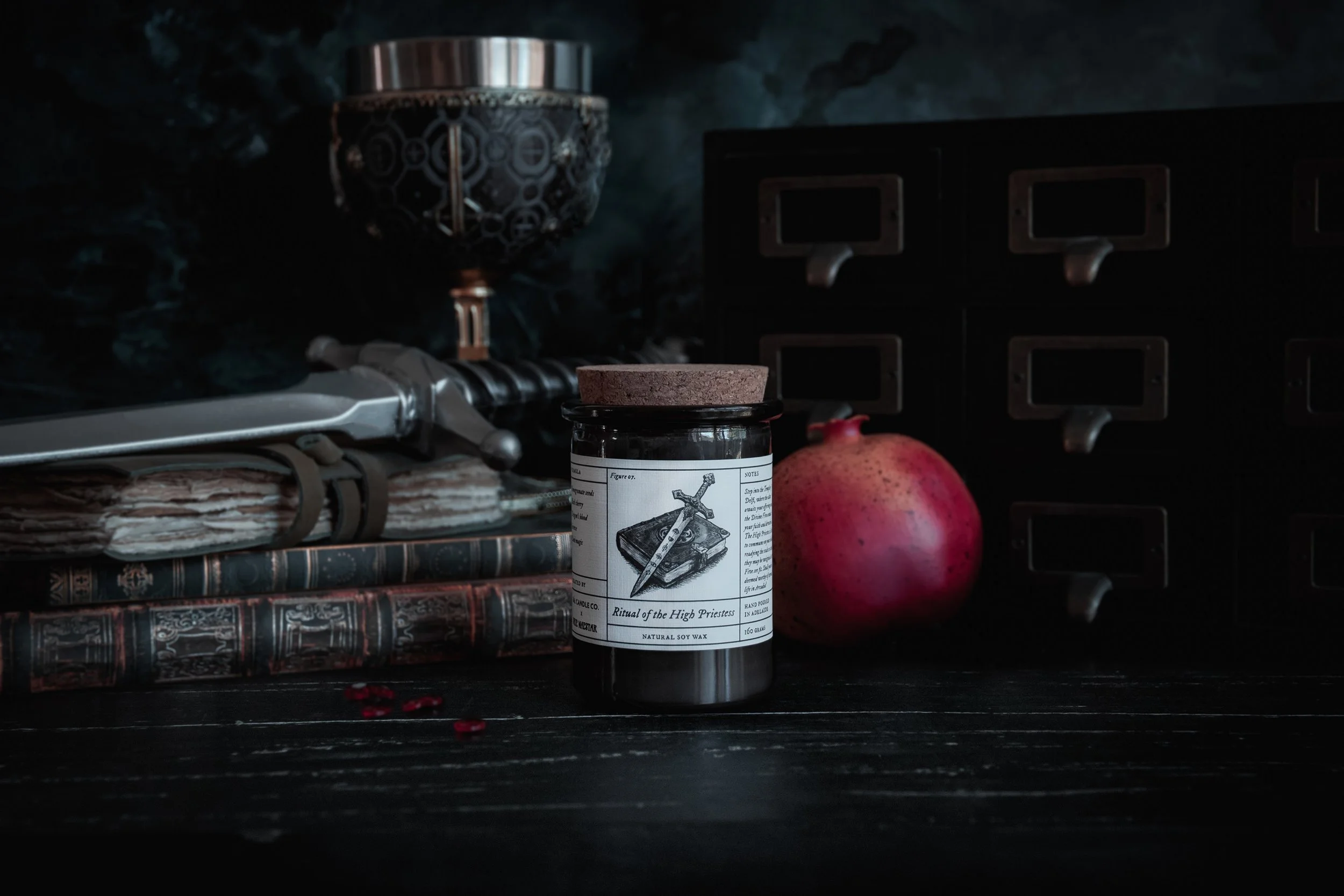 RITUAL OF THE HIGH PRIESTESS | Pomegranate | Dragon's Blood | Incense