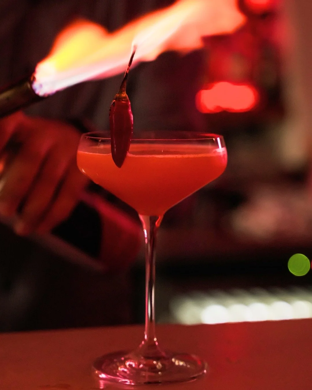 Frida.

Tromba Blanco tequila, D.O.M B&eacute;n&eacute;dictine, lime, strawberry pur&eacute;e, jalape&ntilde;o reduction

@palaisbenedictine @tequilatromba @tequilatromba.au

#codecairns #cairnsbar