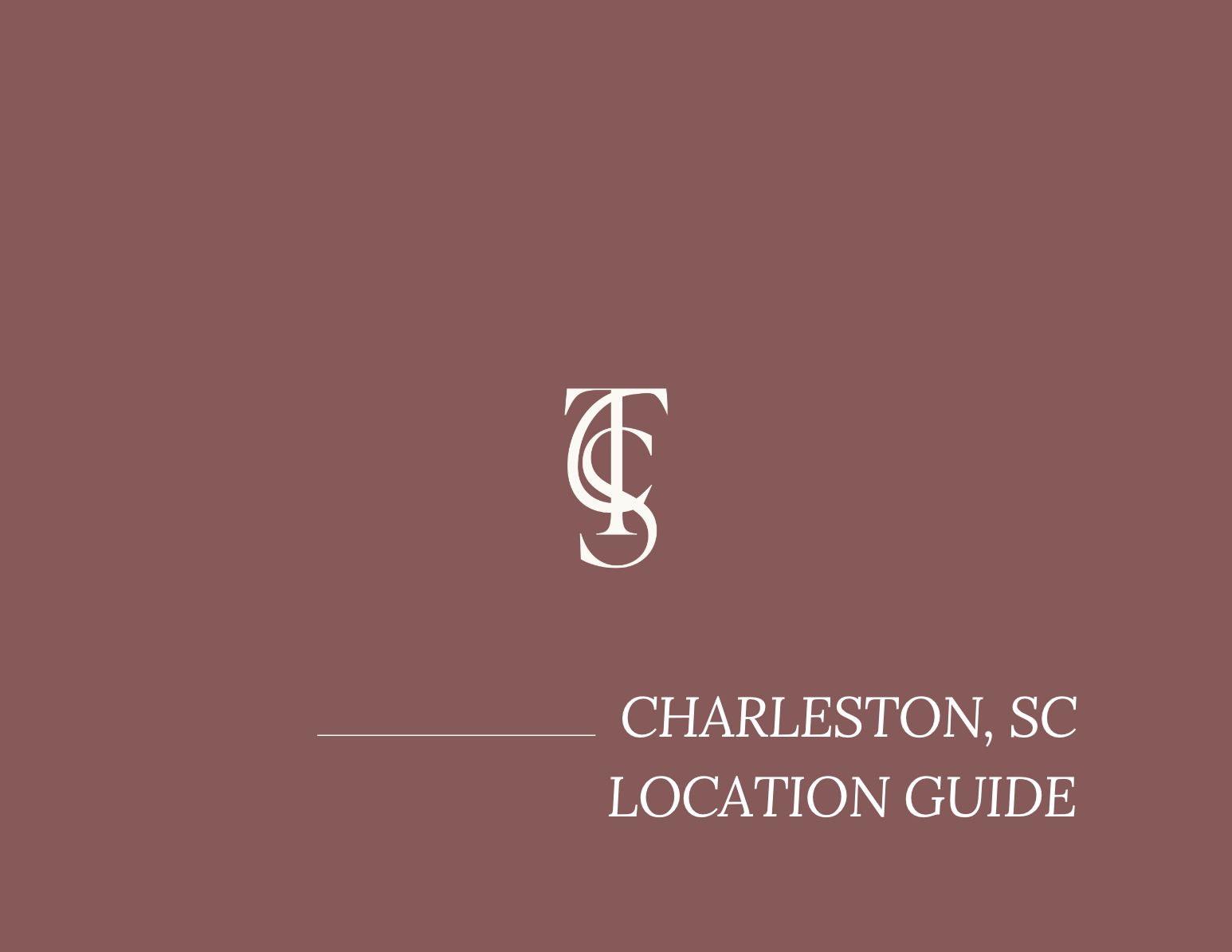 Charleston, SC Location Guide