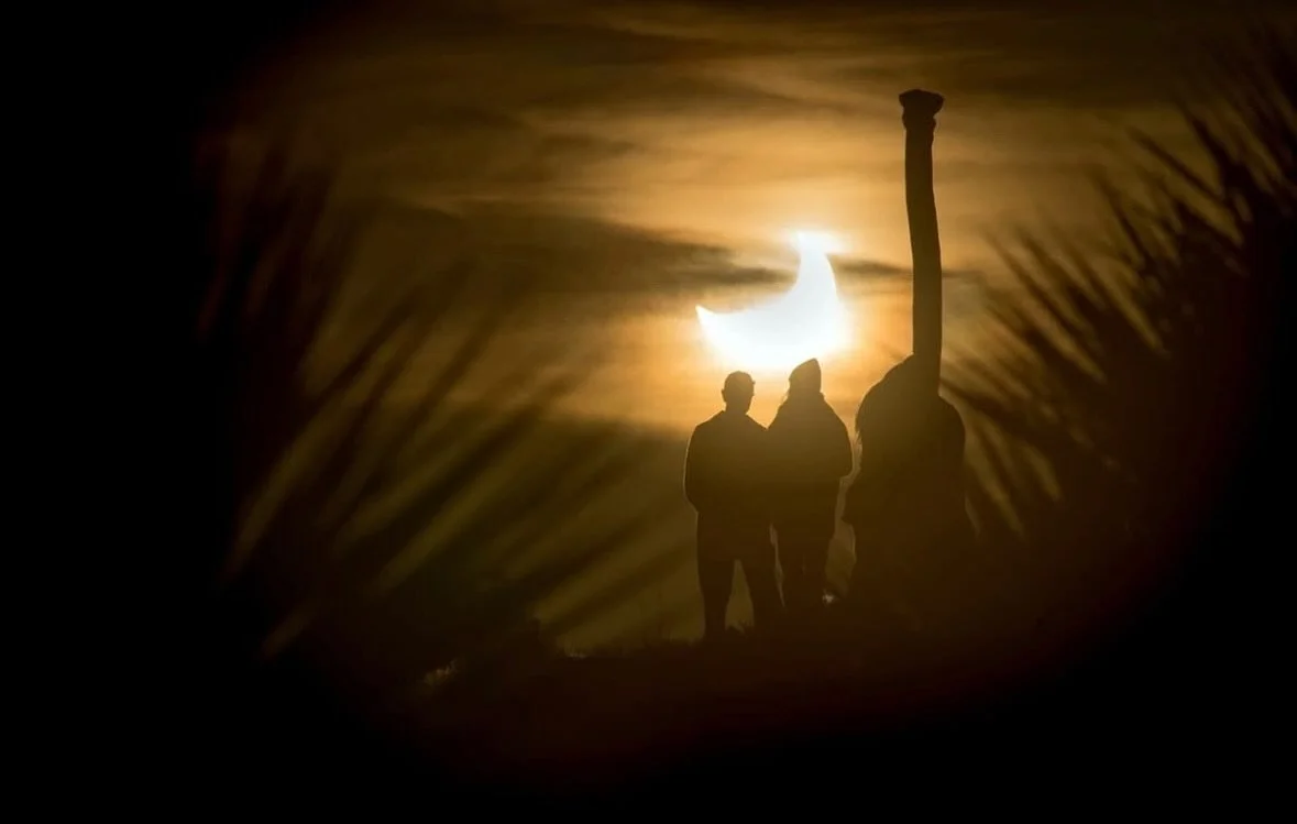 Sharing a photo of the eclipse of 22nd September capture beautifully by Steph Mitch from our community. 

#eclipses 
#karitane