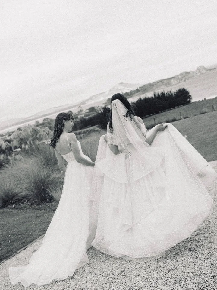 Sophie and Alia - said &ldquo;I do&rdquo; surrounded by their nearest and dearest this Spring.  A close family friend was the celebrant. 

Perched above Karitāne Beach, The Longhouse is not simply a venue &mdash; it is a place to gather, to breathe, 