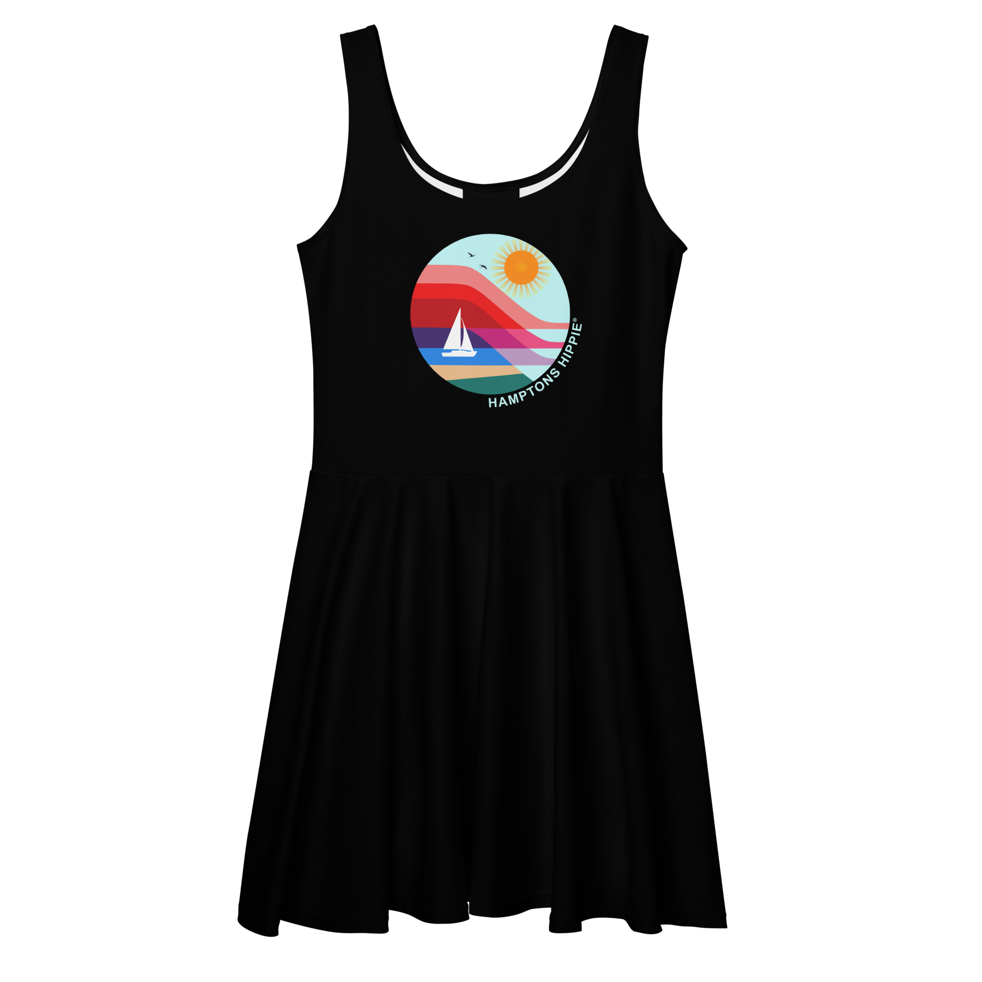 HH sunset logo sporty dress