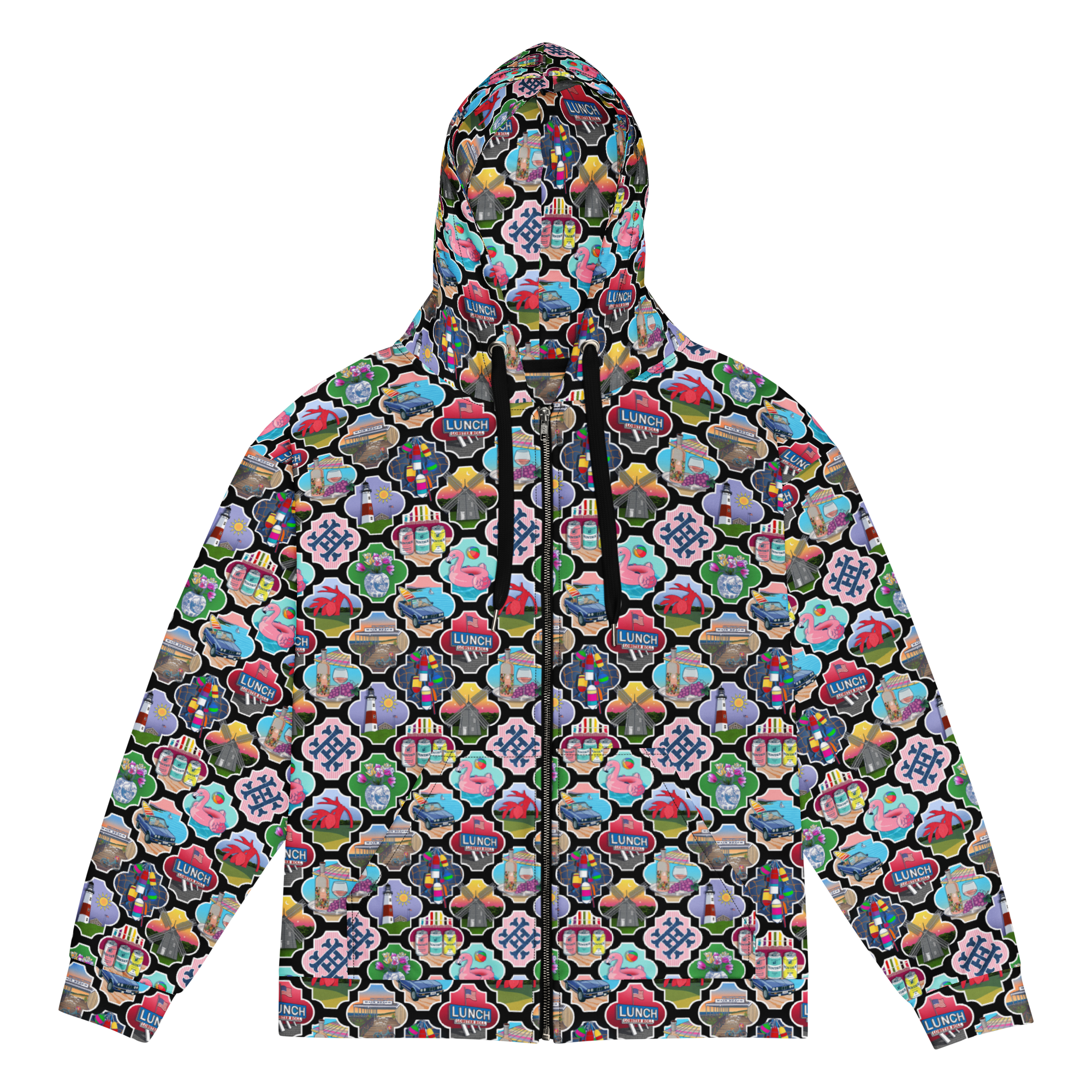 HH daytripper sustainable unisex zip hoodie