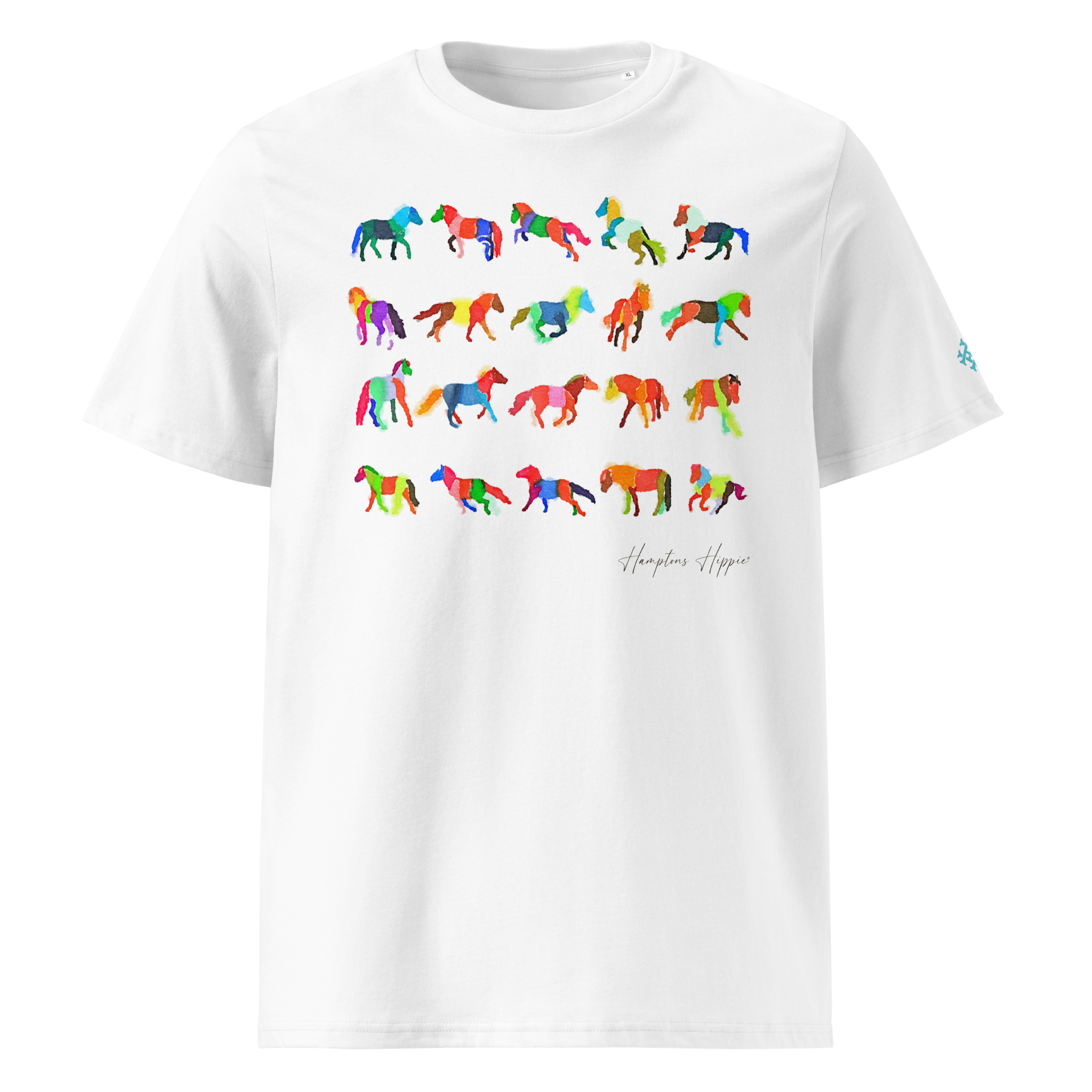 HH wild horses unisex organic t-shirt