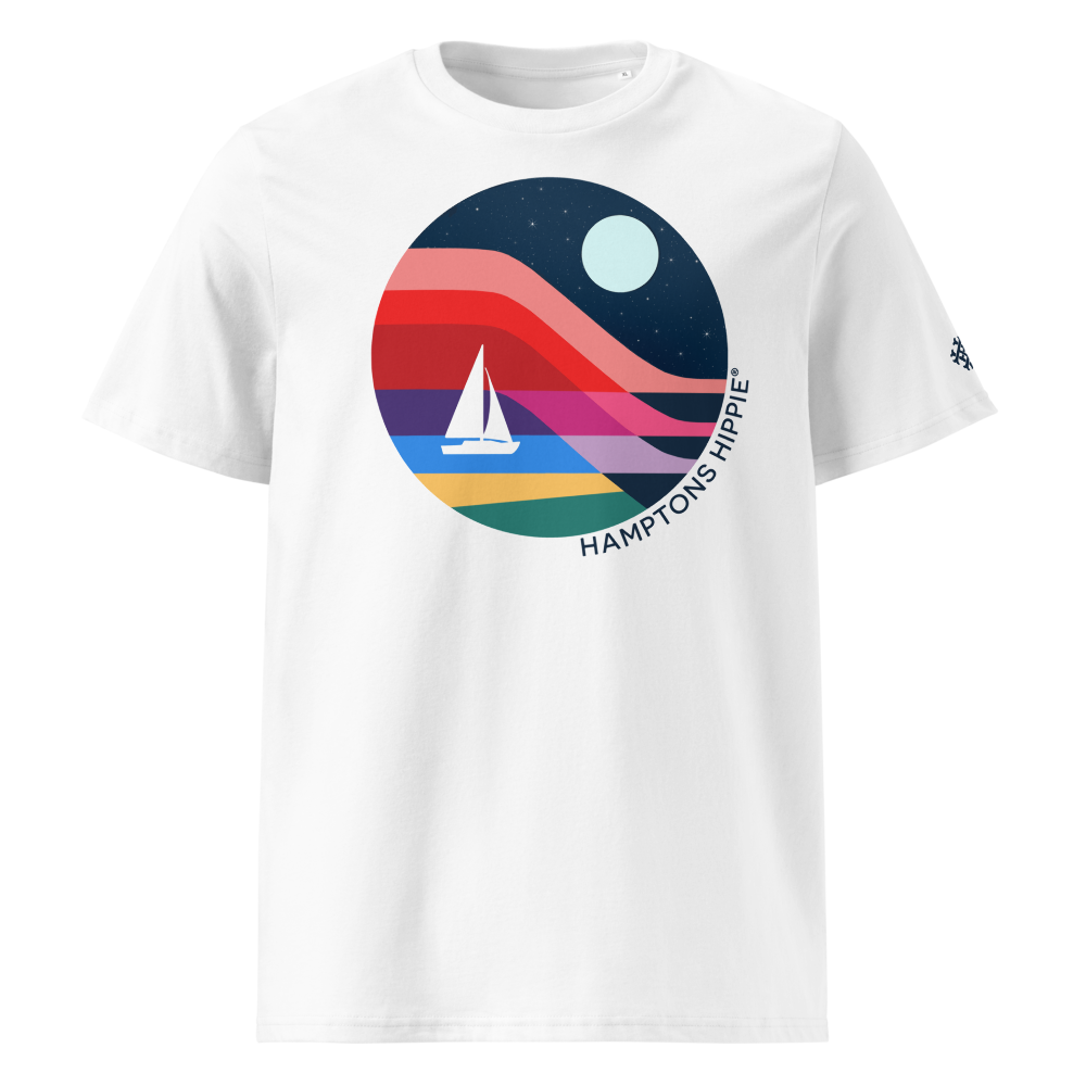 HH moon logo unisex organic t-shirt