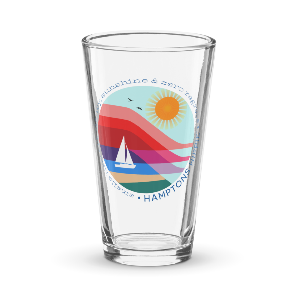HH logo shaker pint glass
