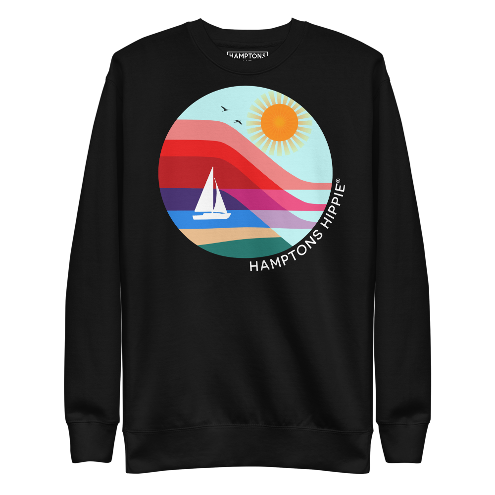HH sunset logo unisex sweatshirt