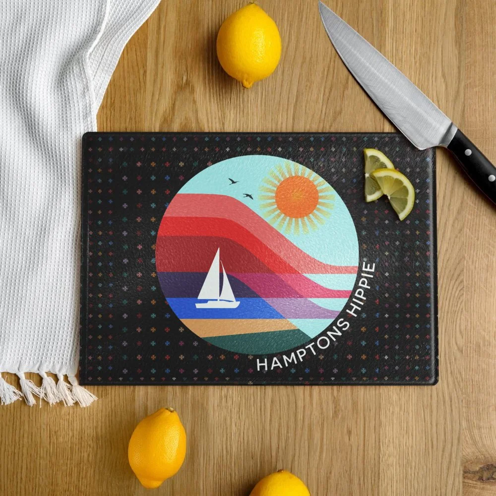 HH glass charcuterie/cutting board