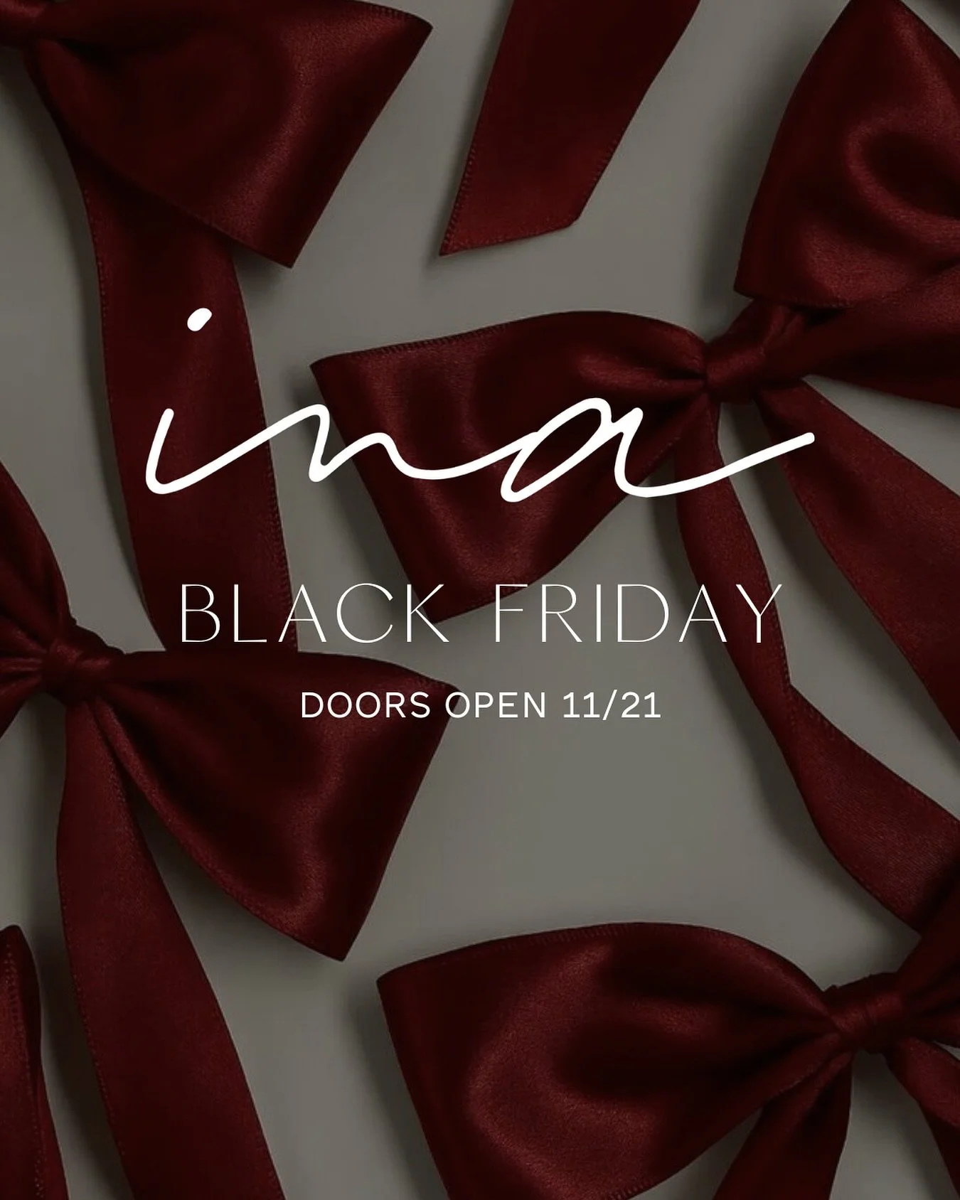 You&rsquo;re officially on the nice list&hellip; 
and we&rsquo;re making our Black Friday deals extra sweet this year. 🍒🎁
 Doors open 11/21, and trust us &mdash; you&rsquo;ll want to be ready. We&rsquo;ve got 2 epic bonus offers + a mystery deal ex