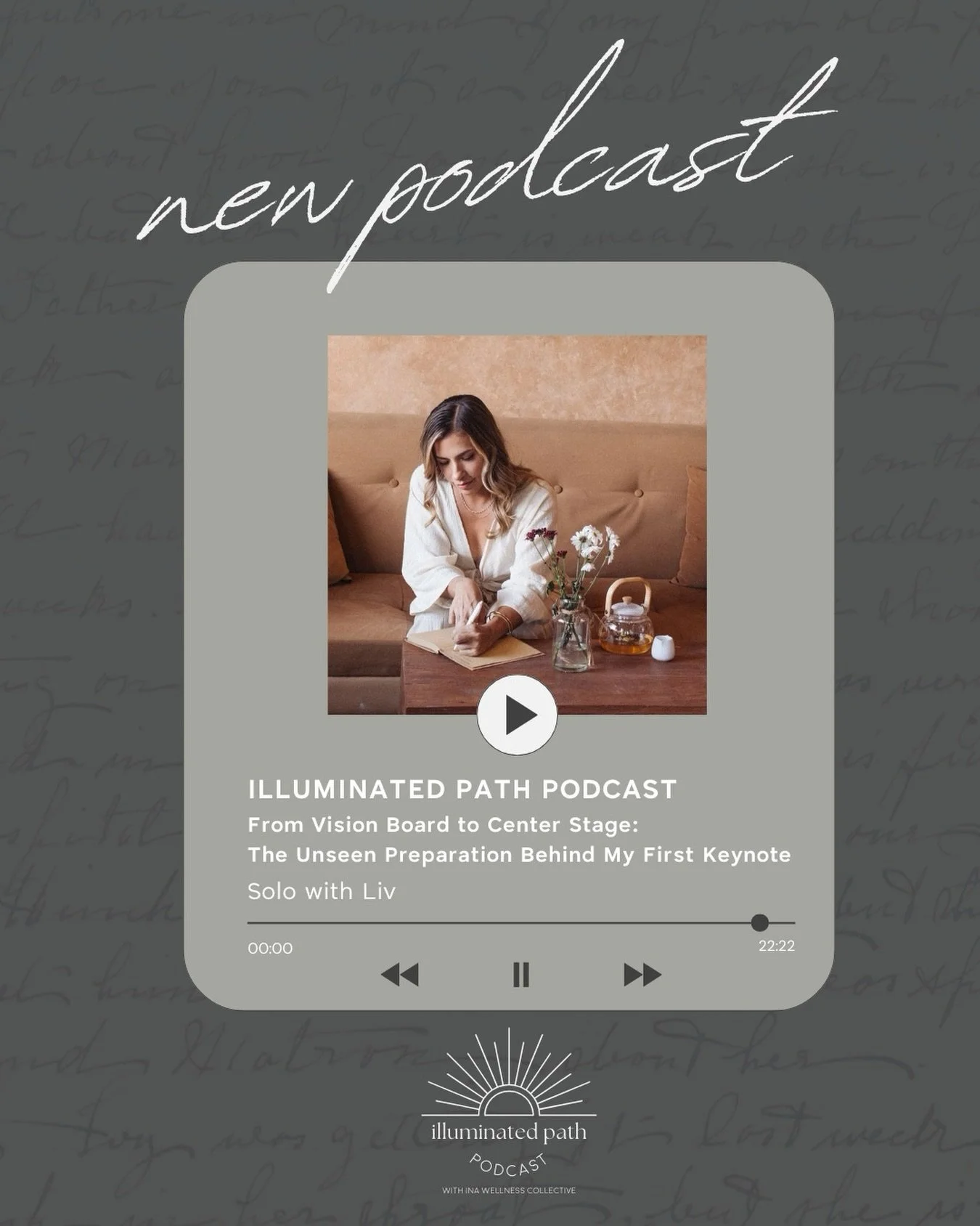 THIS WEEK&rsquo;S EPISODE

SOLO WITH LIV: From Vision Board to Center Stage- The Unseen Preparation Behind My First Keynote
&nbsp;
In this episode, @alignedbyliv shares her journey of preparing for a keynote speech delivered to nearly 400 women. She 