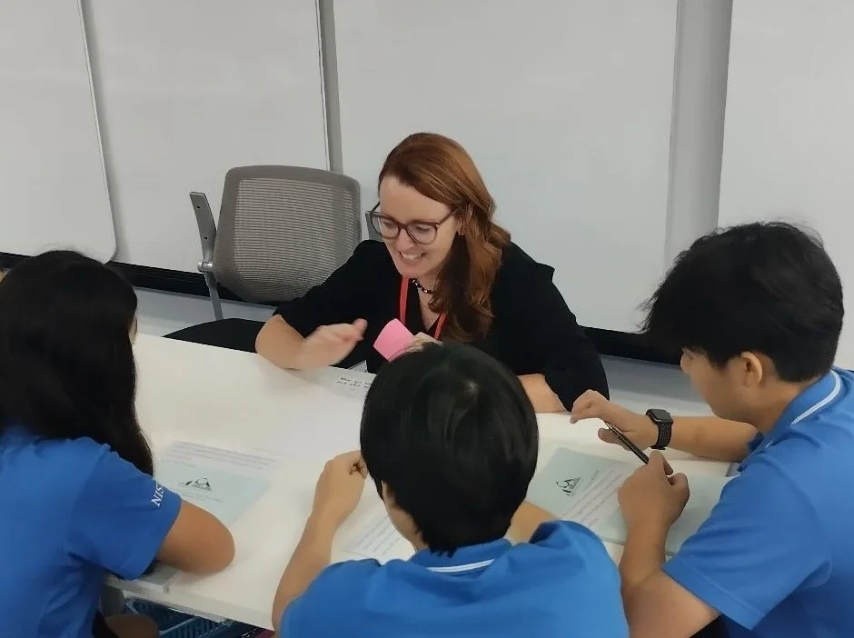 Person reading a book from their perspective