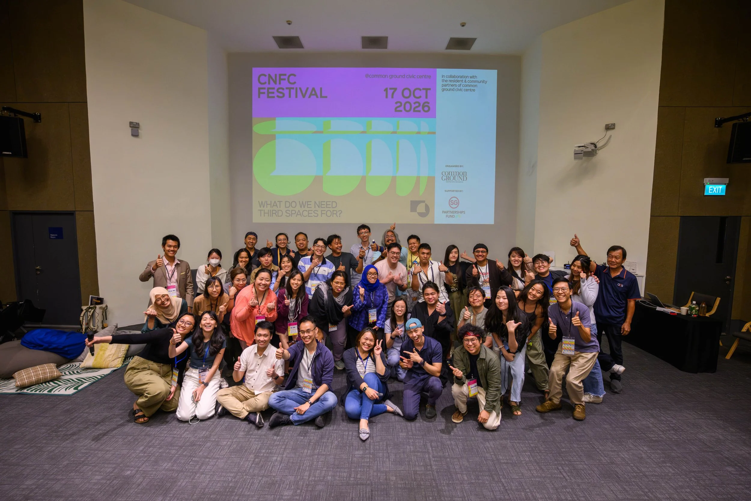 Festival Closing: What is the future of third spaces in Singapore? And who do we need for that future? | Convened by Common Ground