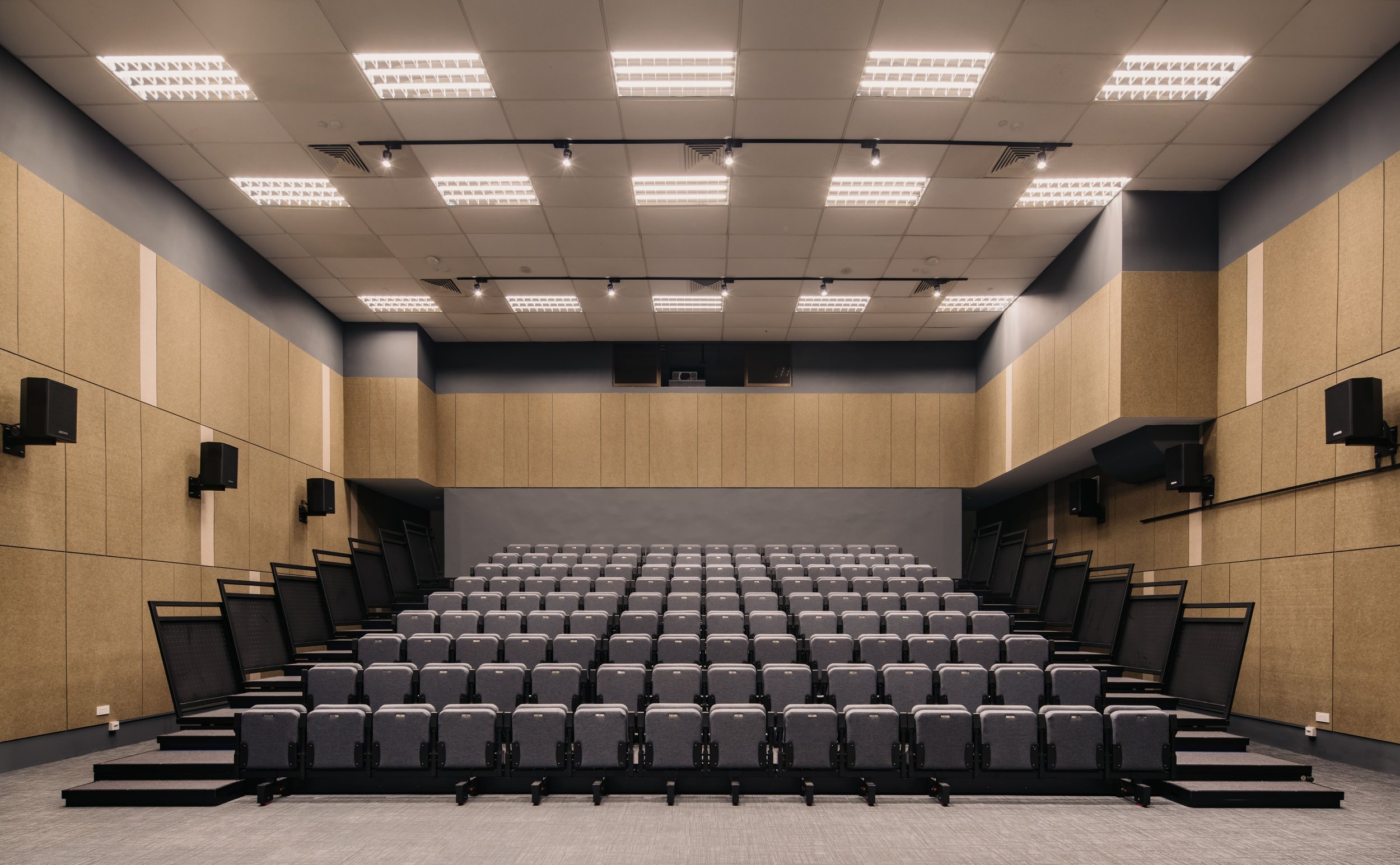 Retractable Auditorium | Common Ground Civic Centre, Bedok, Singapore