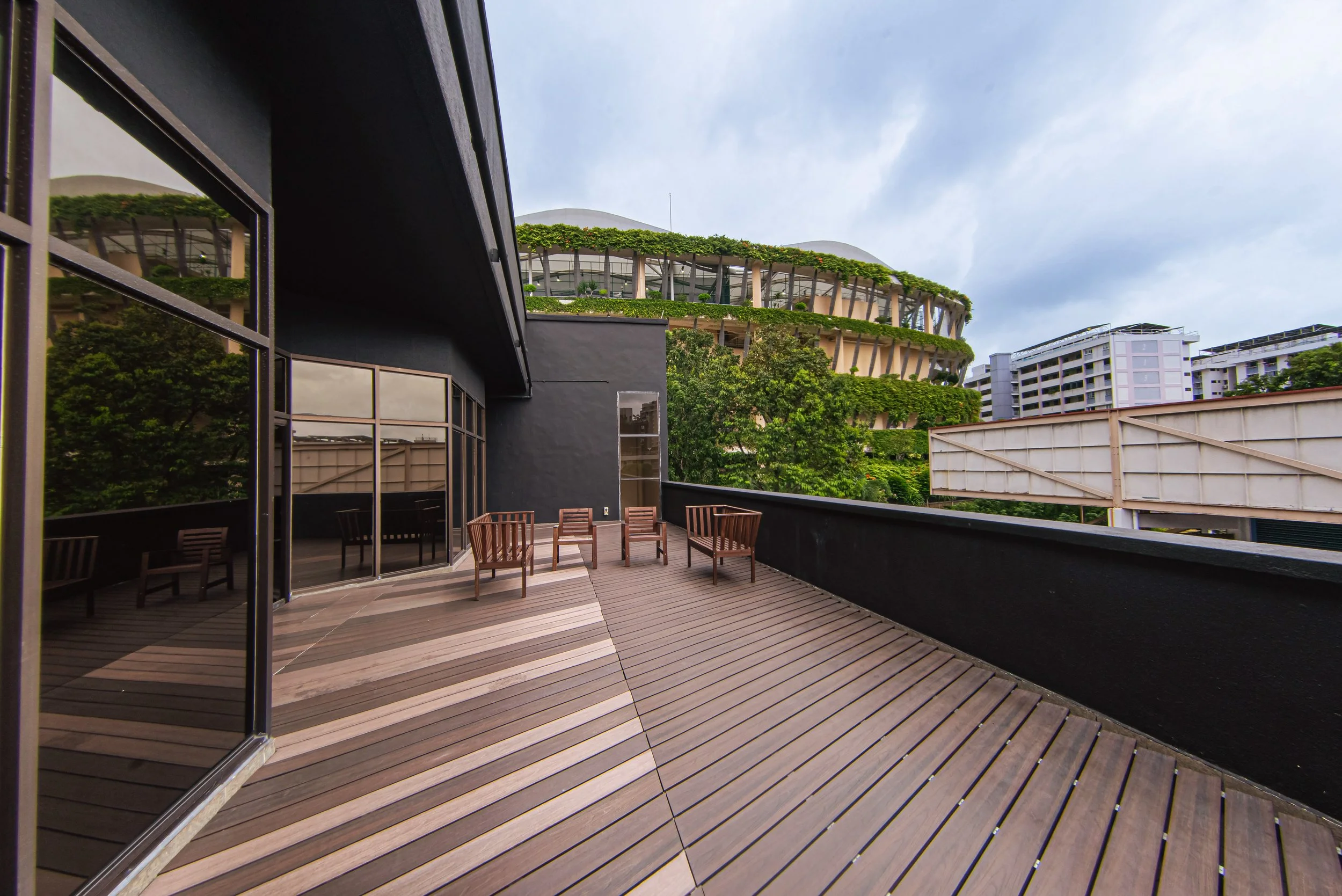 Reflection Deck | Common Ground Civic Centre, Bedok, Singapore