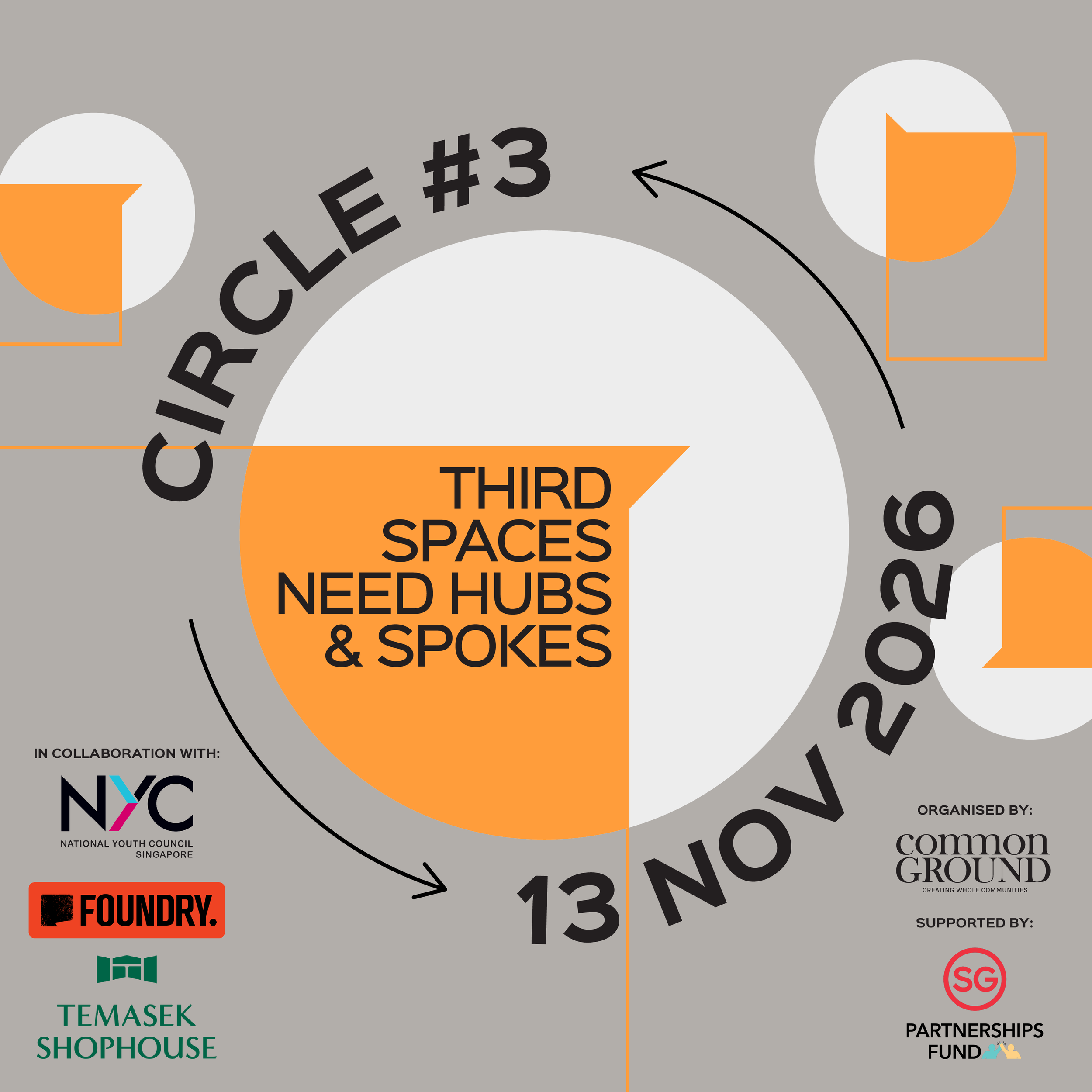 CNFC Circle #3: Third Spaces Need Hubs & Spokes