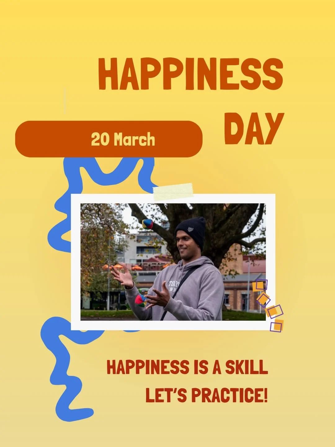 Today is the International Day of Happiness.

Each year, the World Happiness Report offers a snapshot of how people are experiencing life across the globe.

This year, Aotearoa New Zealand is ranked among the top 15 happiest countries in the world. B