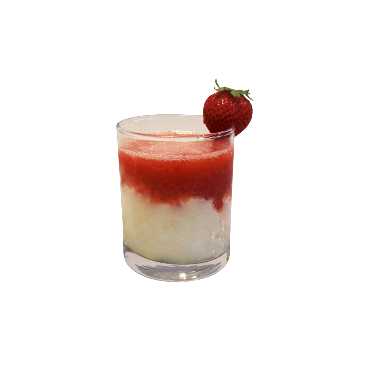 Strawberry Tofu Pudding Smoothie