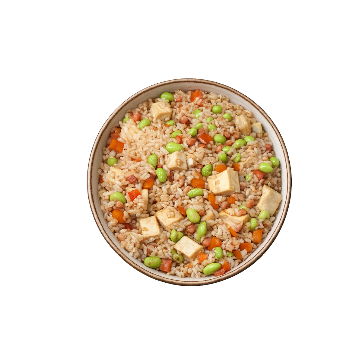 Vegetarian Ham &amp; Tofu Fried Rice