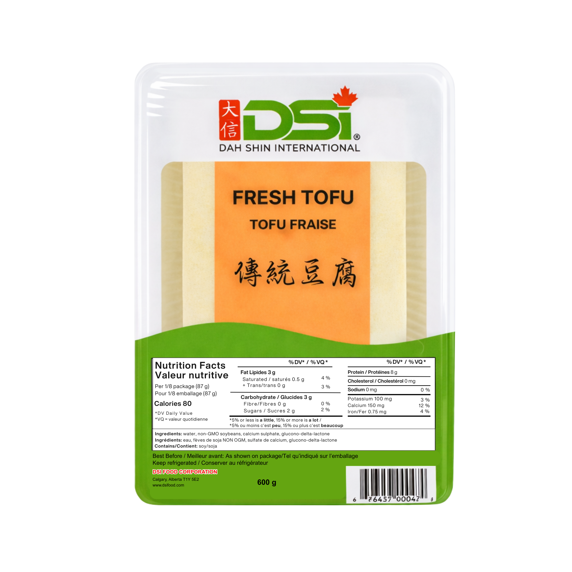 Fresh Tofu (傳統豆腐)