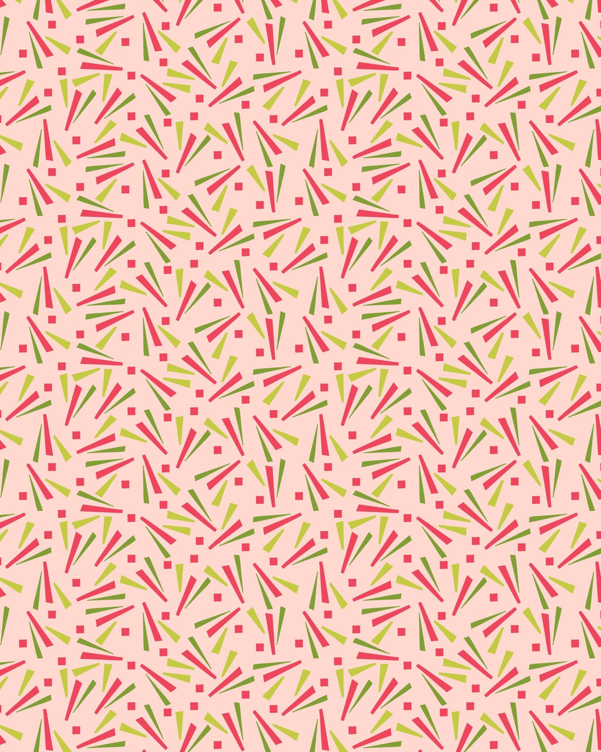 confetti + dots - pink/multi
