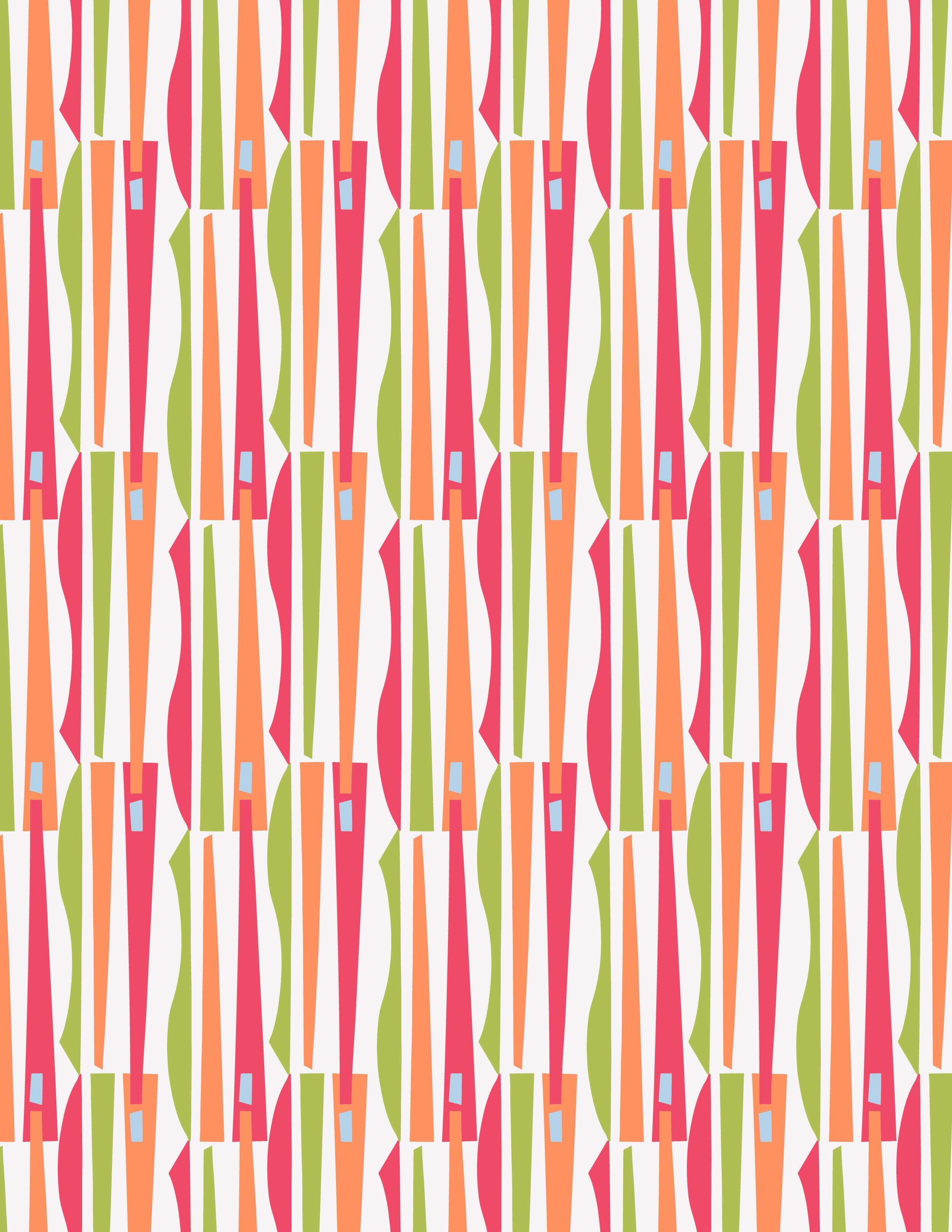 grass - cream/magenta/orange