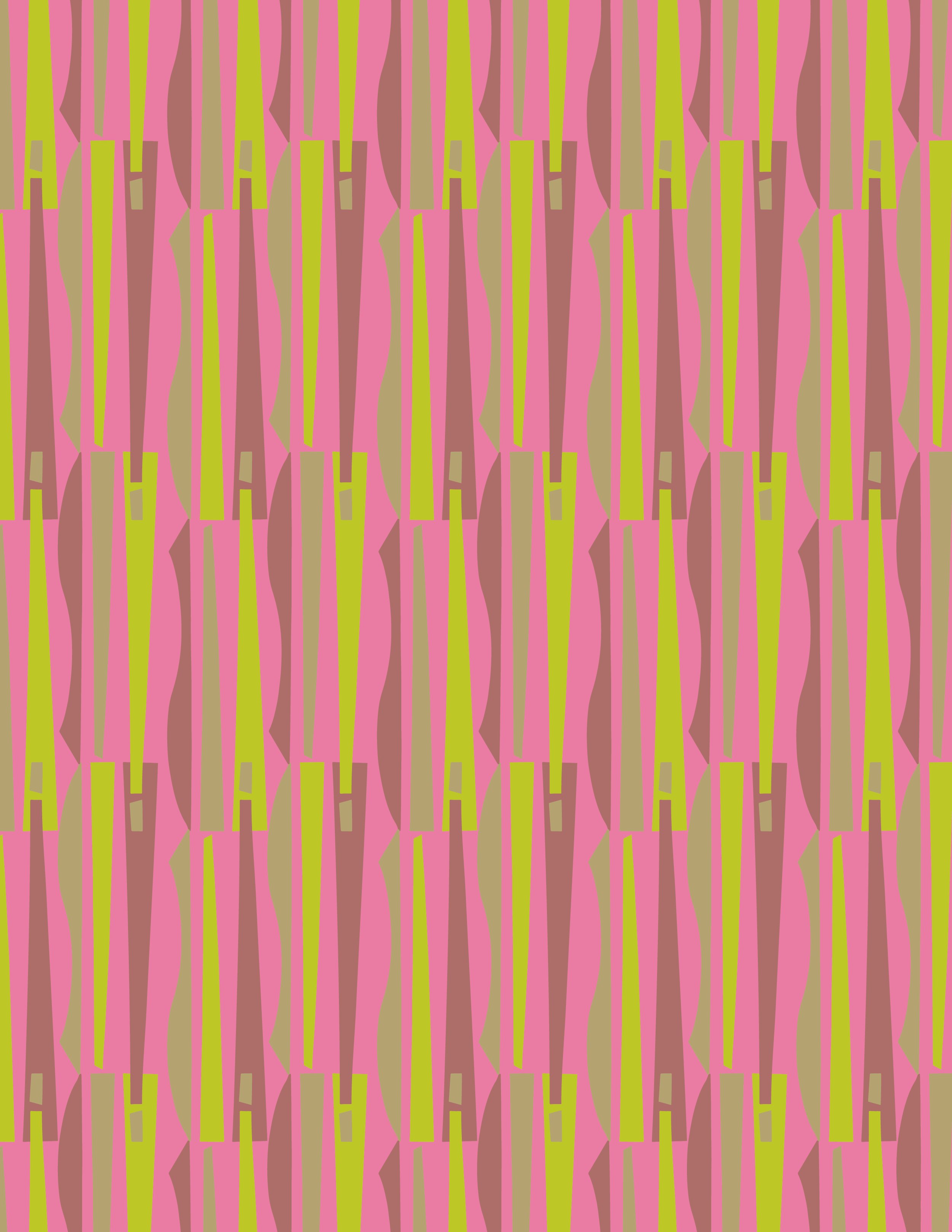 grass - pink/magenta/green