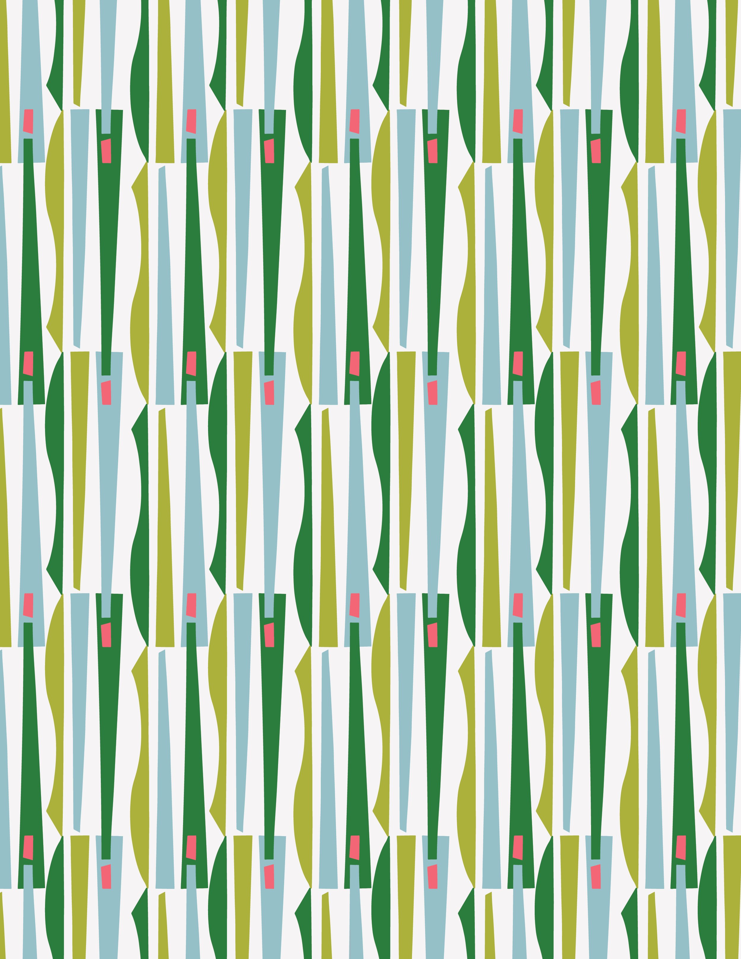 grass - cream/green/red
