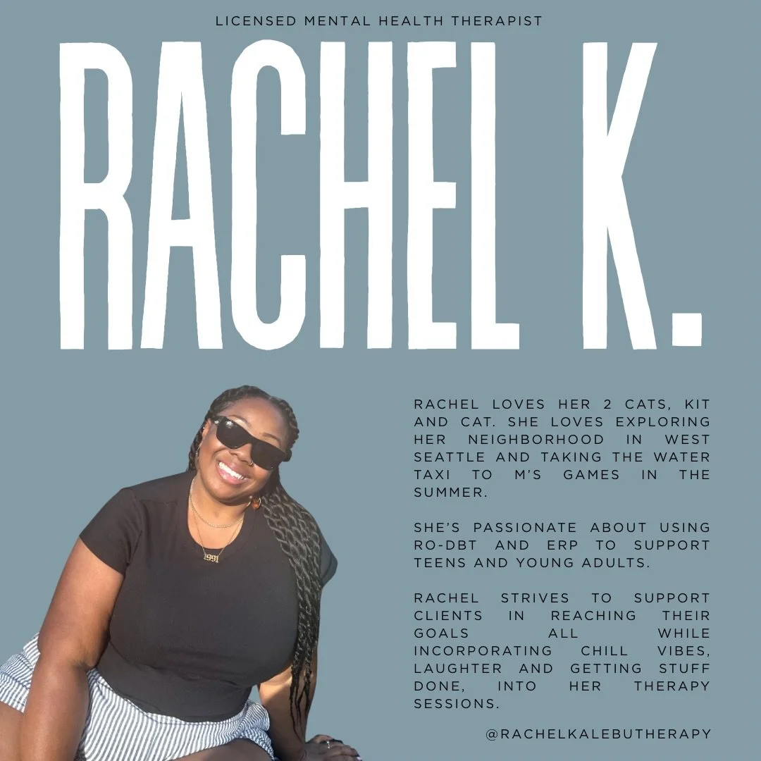Meet Rachel K! 

#therapy #rodbt #dbteastside #dbt #therapist